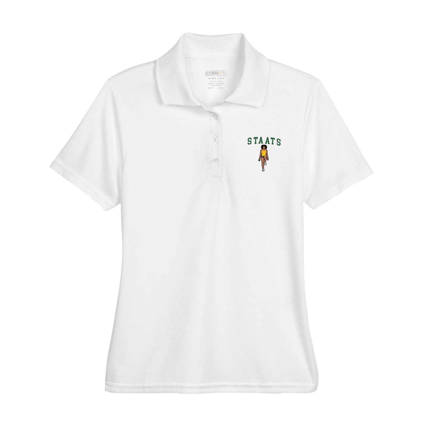 Womens Performance Polo — Shirsey in White