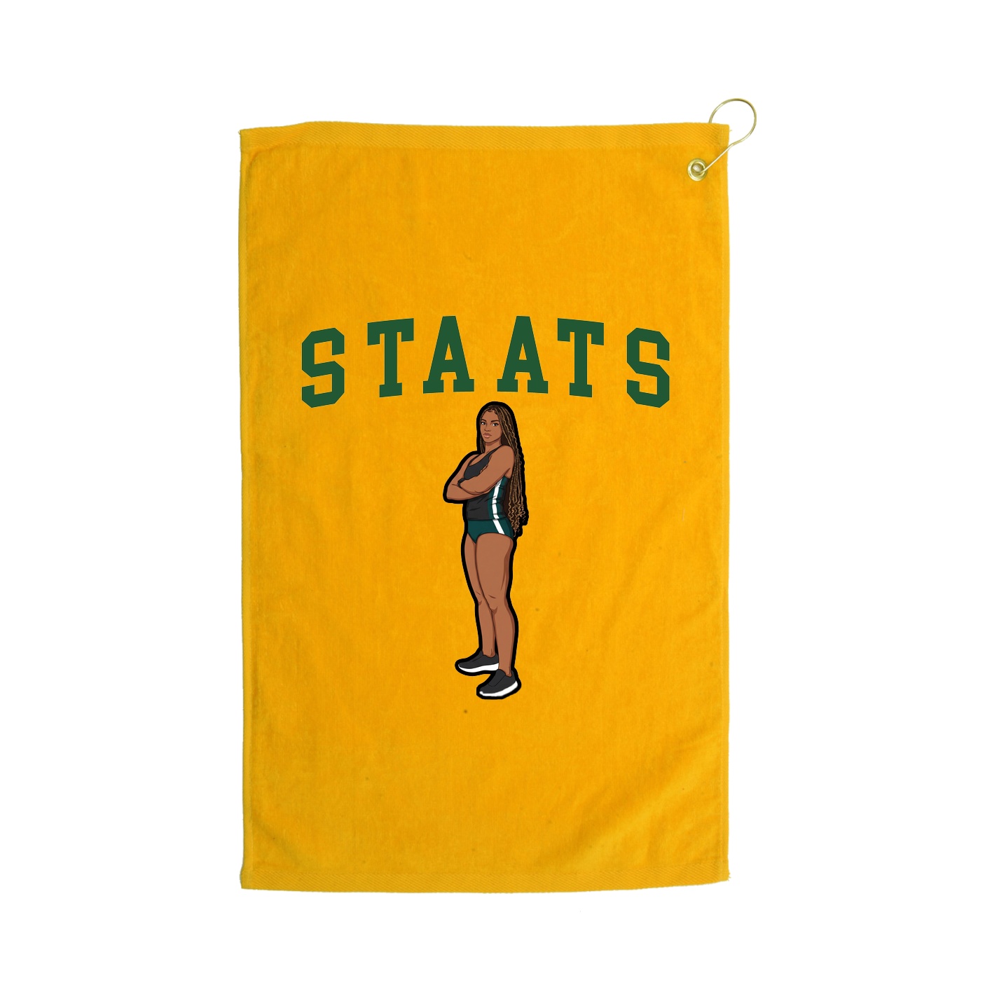 Golf Towel — Shirsey in Gold