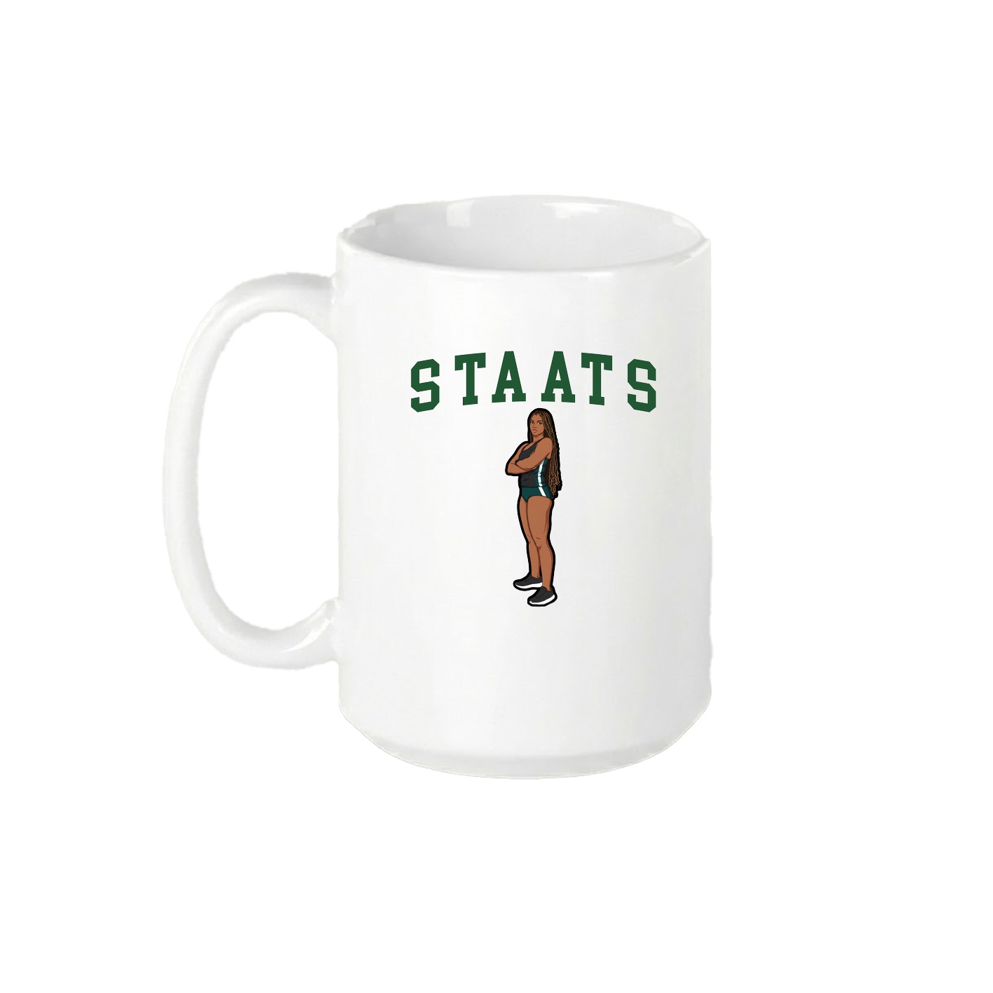15oz Coffee Mug — Shirsey in White