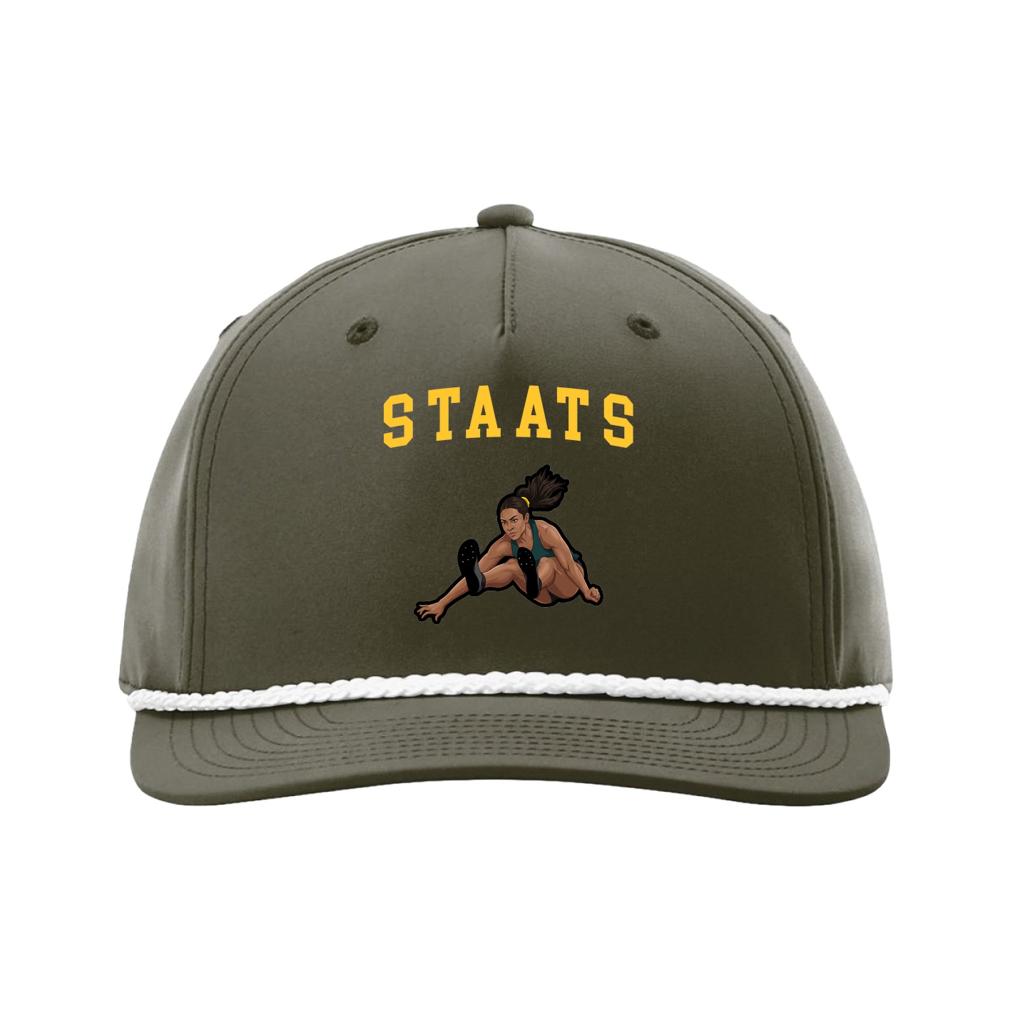 Five-Panel Classic Rope Cap — Shirsey in Green