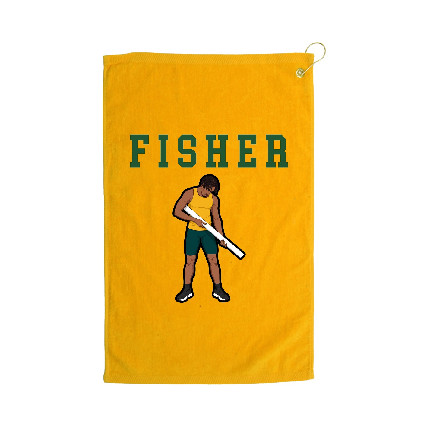 Golf Towel — Shirsey in Gold