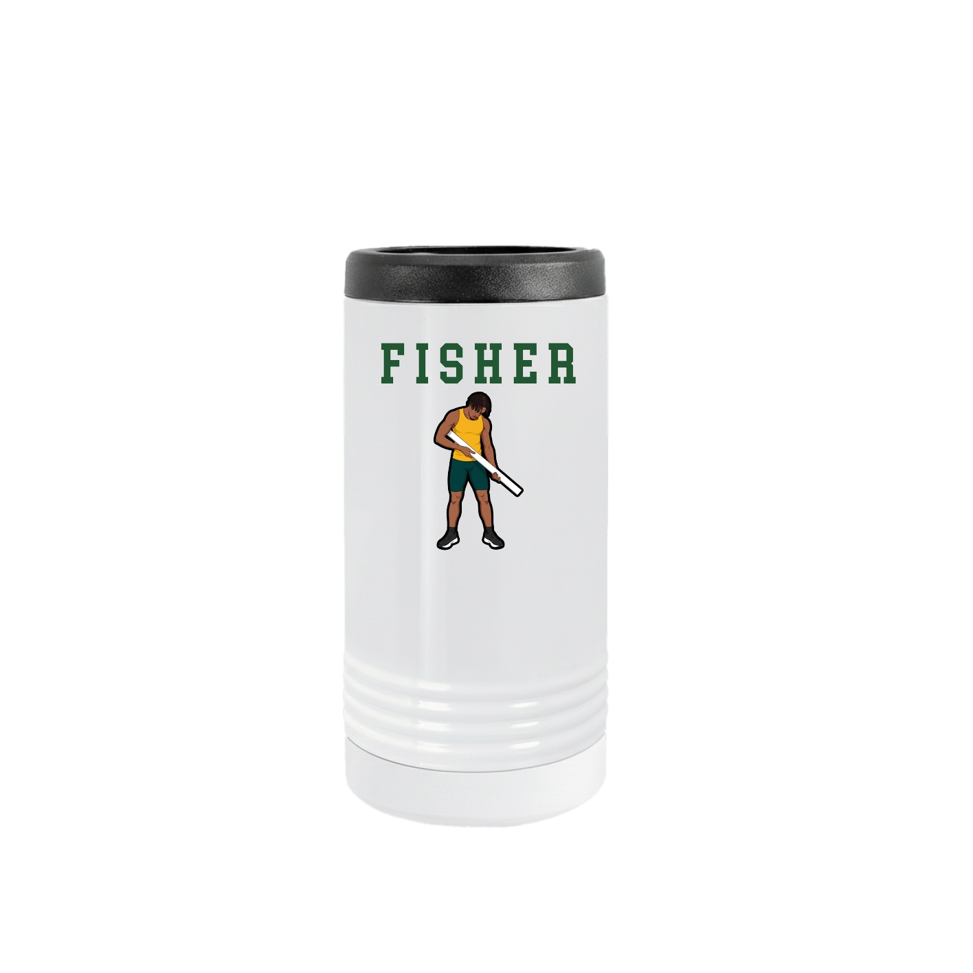 Slim Beverage Holder — Shirsey in White