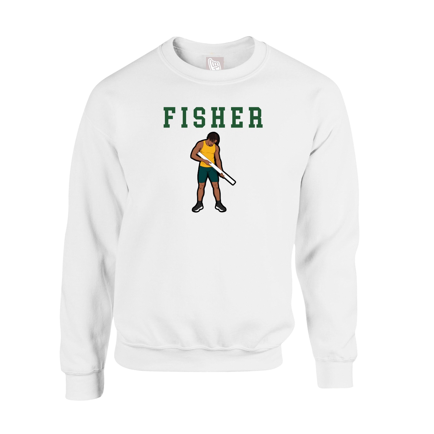 Fleece Crew — Shirsey in White