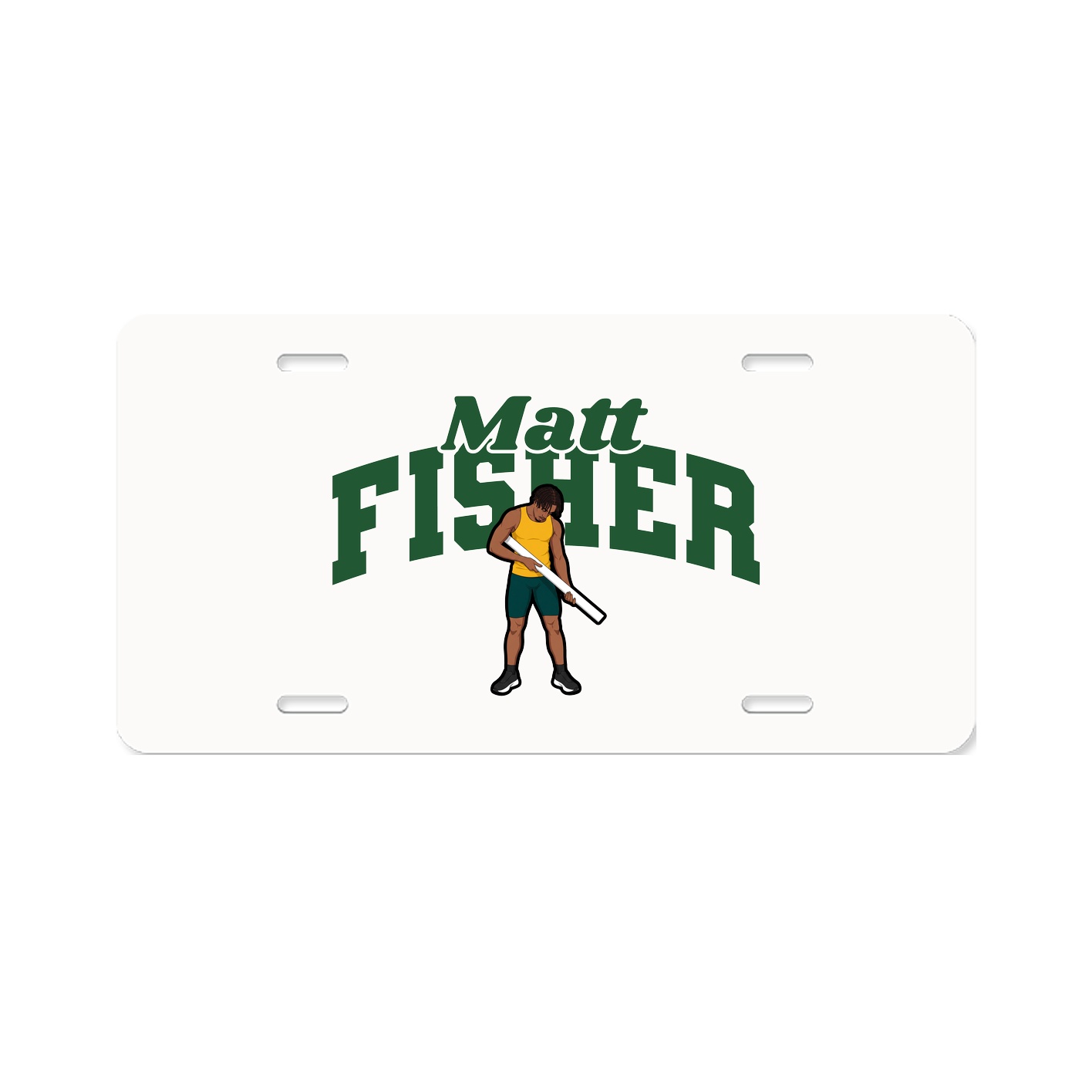 License Plate — Signature Arch in Classic