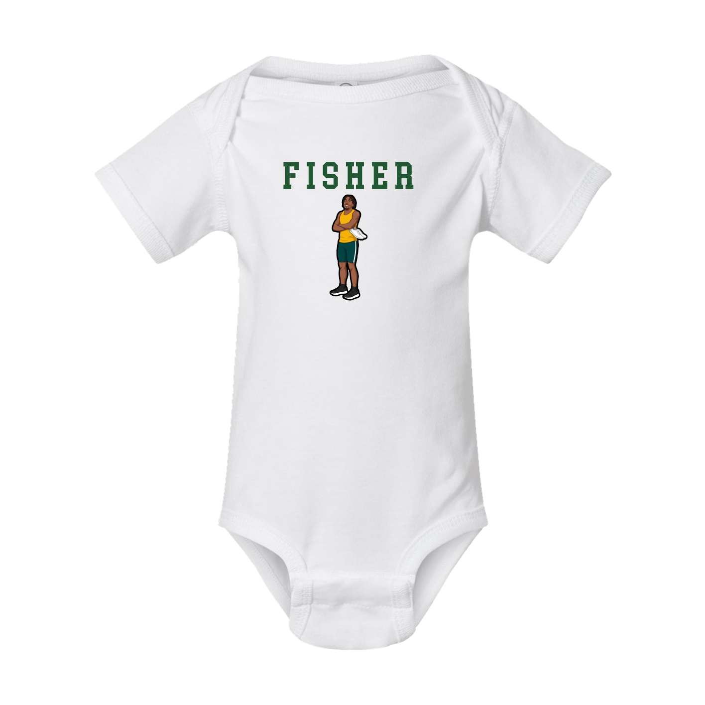 Baby Onesie — Shirsey in White