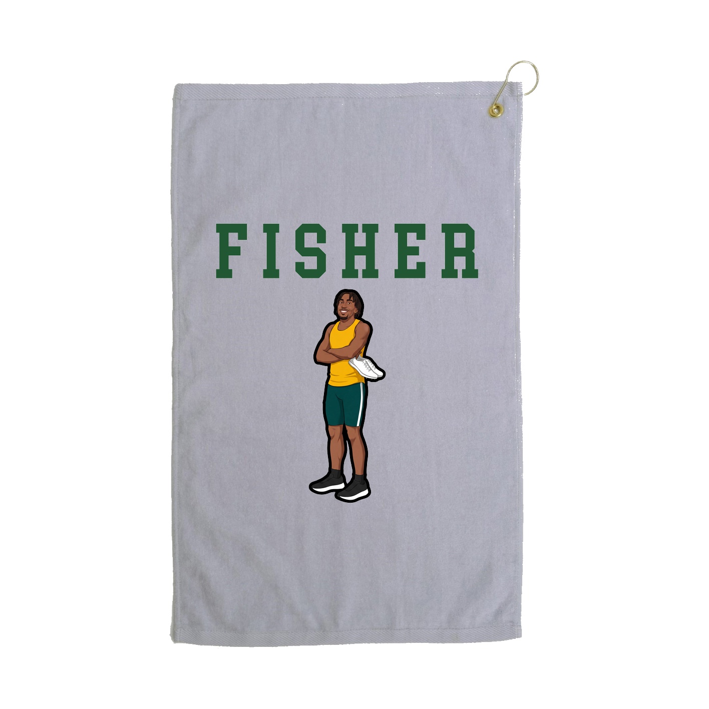 Golf Towel — Shirsey in Grey