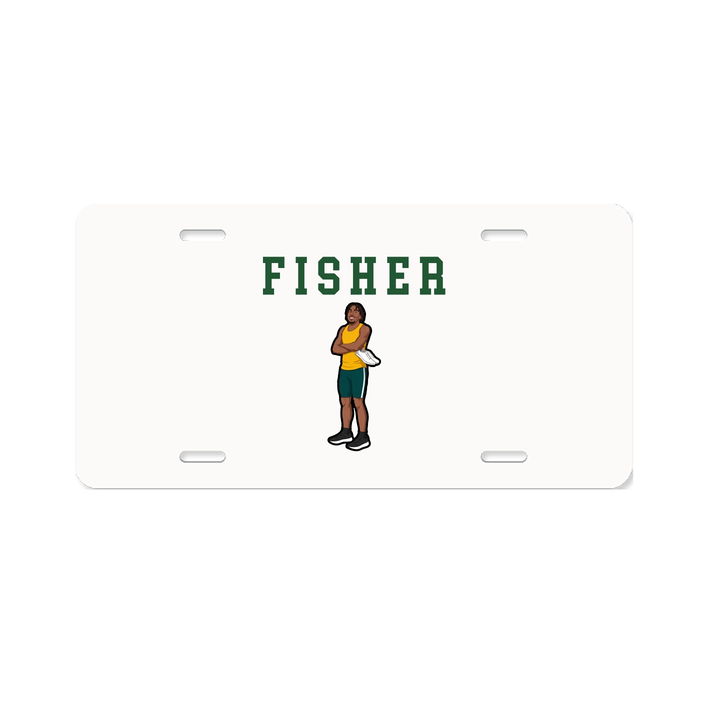 License Plate — Shirsey in Classic