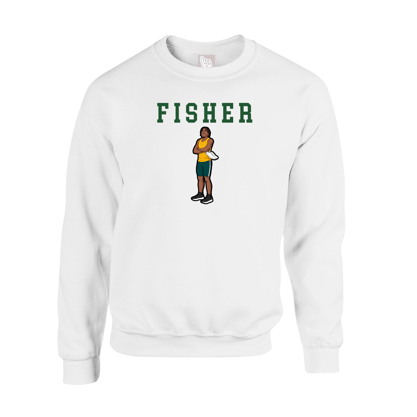 Fleece Crew — Shirsey in White