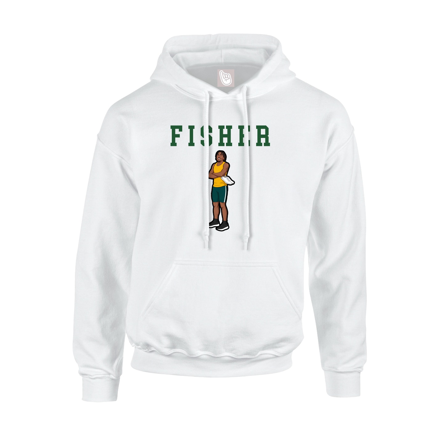 Youth Hoodie — Shirsey in White