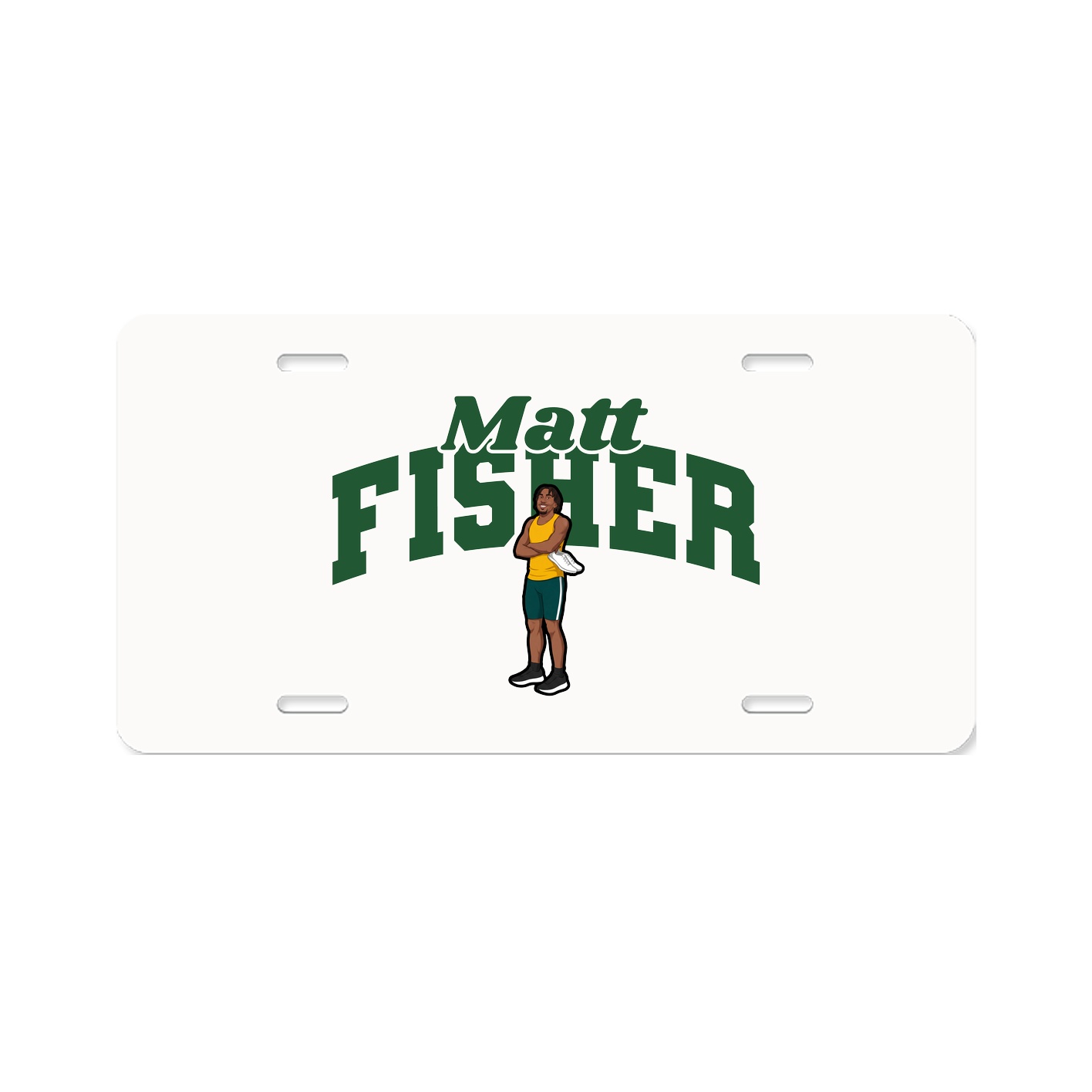 License Plate — Signature Arch in Classic