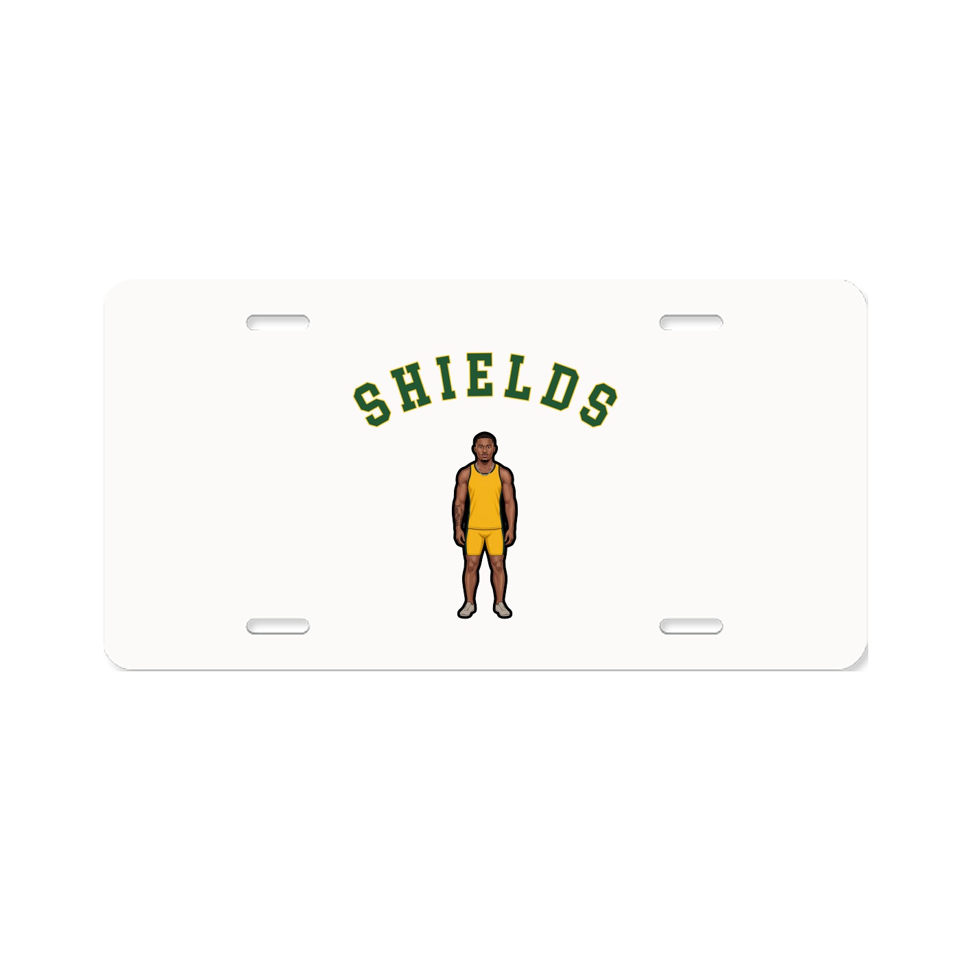 License Plate — Shirsey Arch in Classic