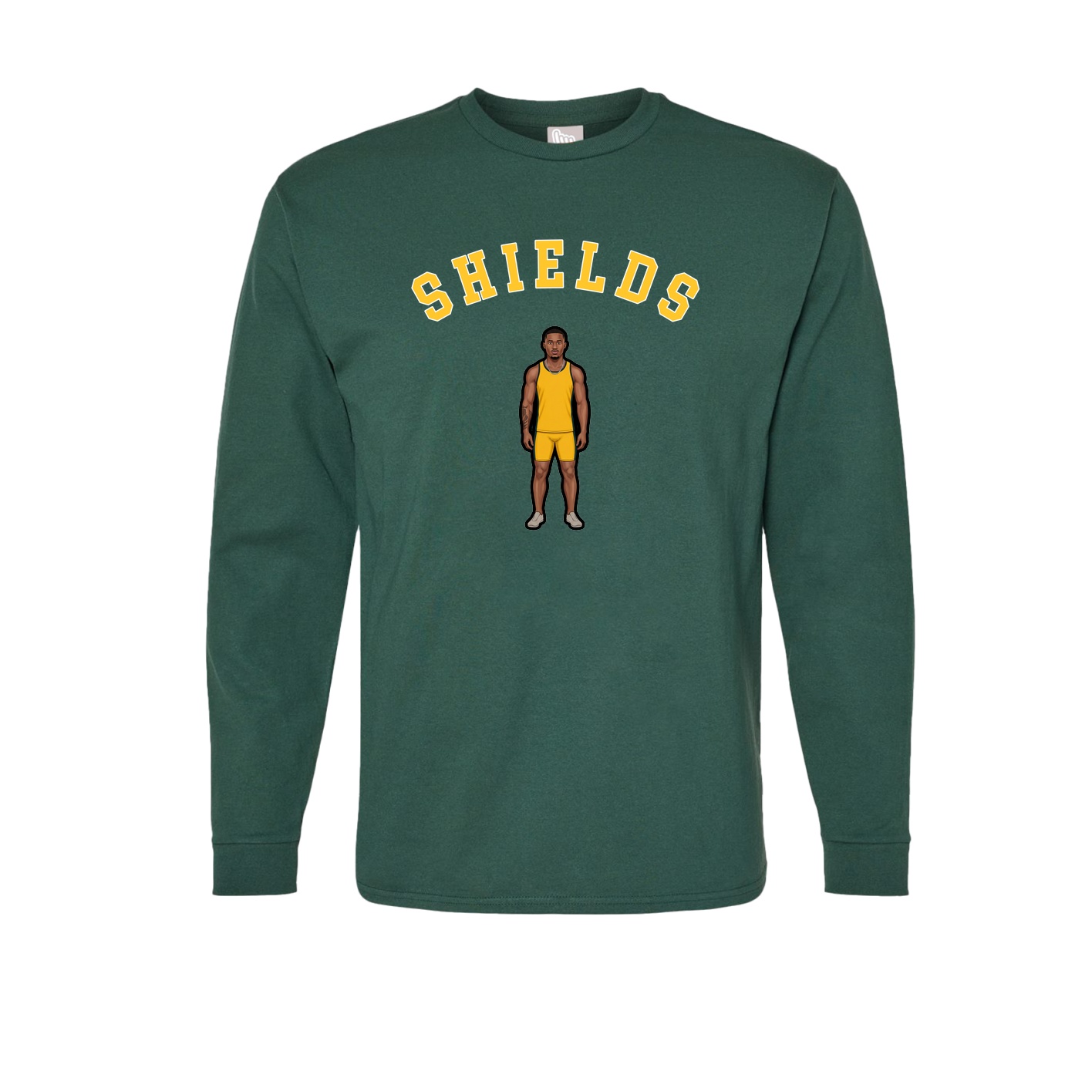 Long Sleeve Tee — Shirsey Arch in Green