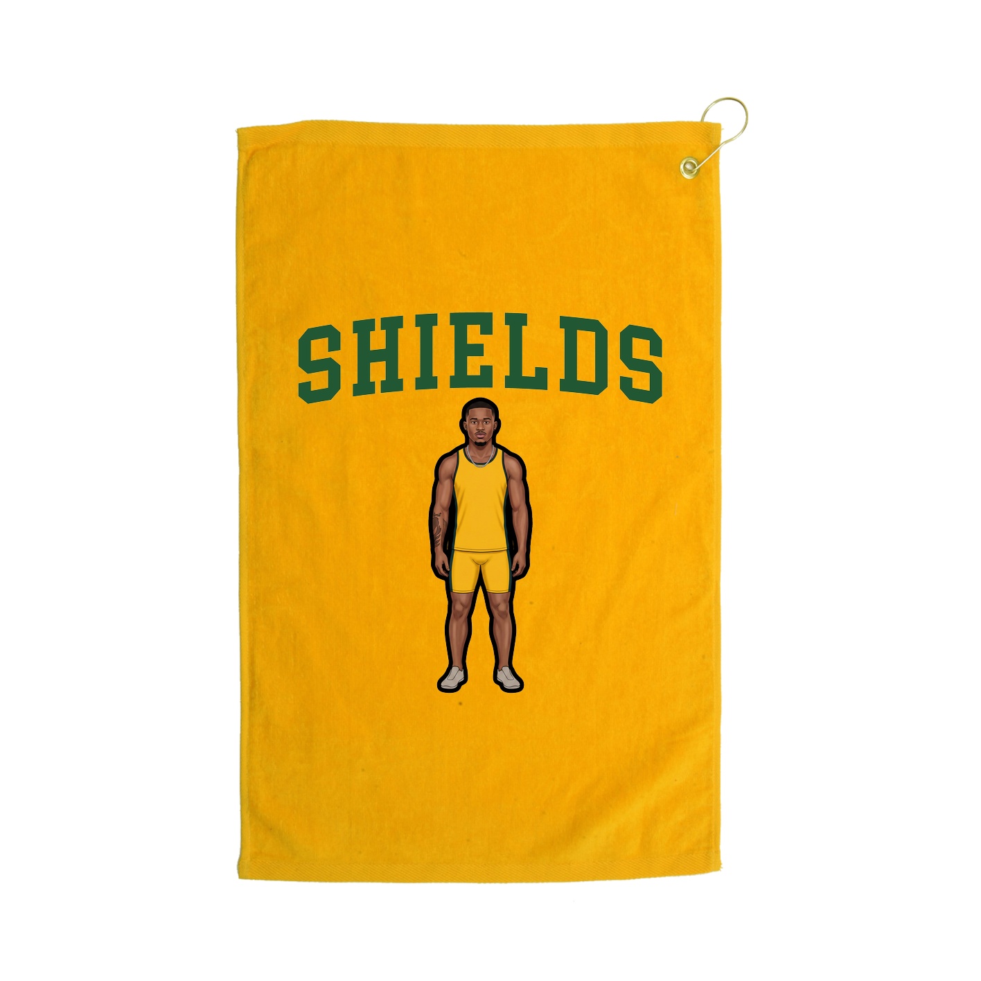 Golf Towel — Shirsey in Gold