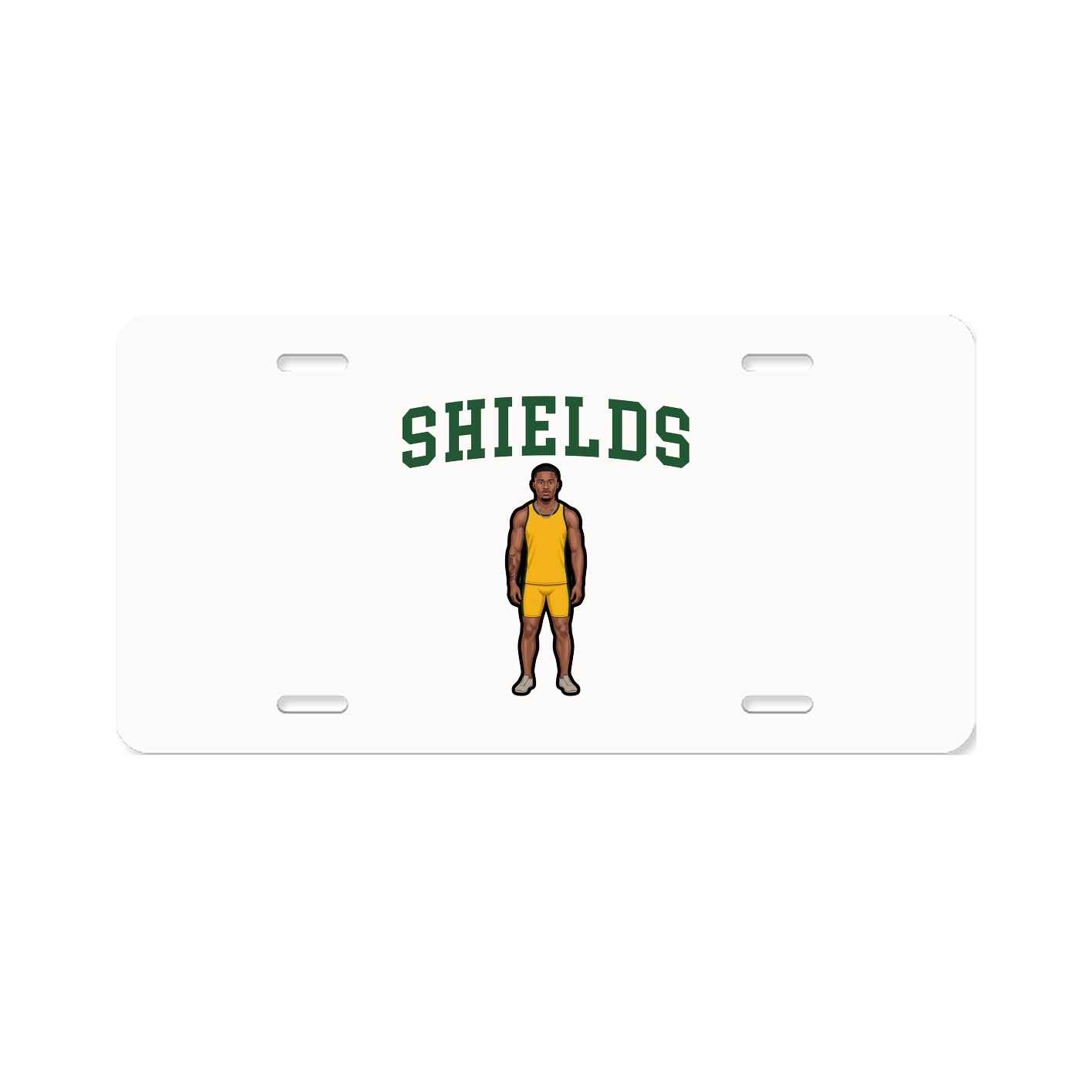License Plate — Shirsey in Classic
