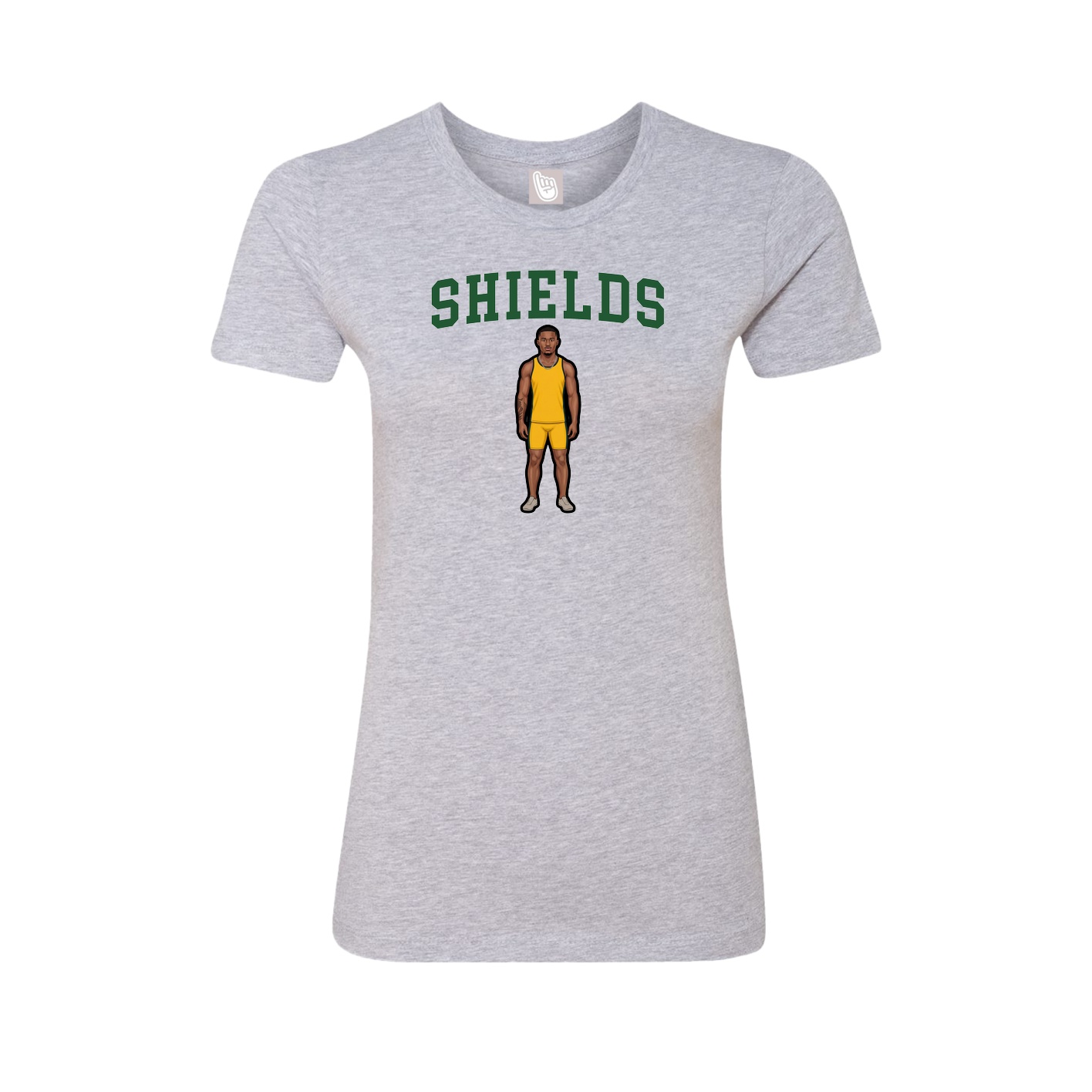 Fitted Women's Tee — Shirsey in Grey