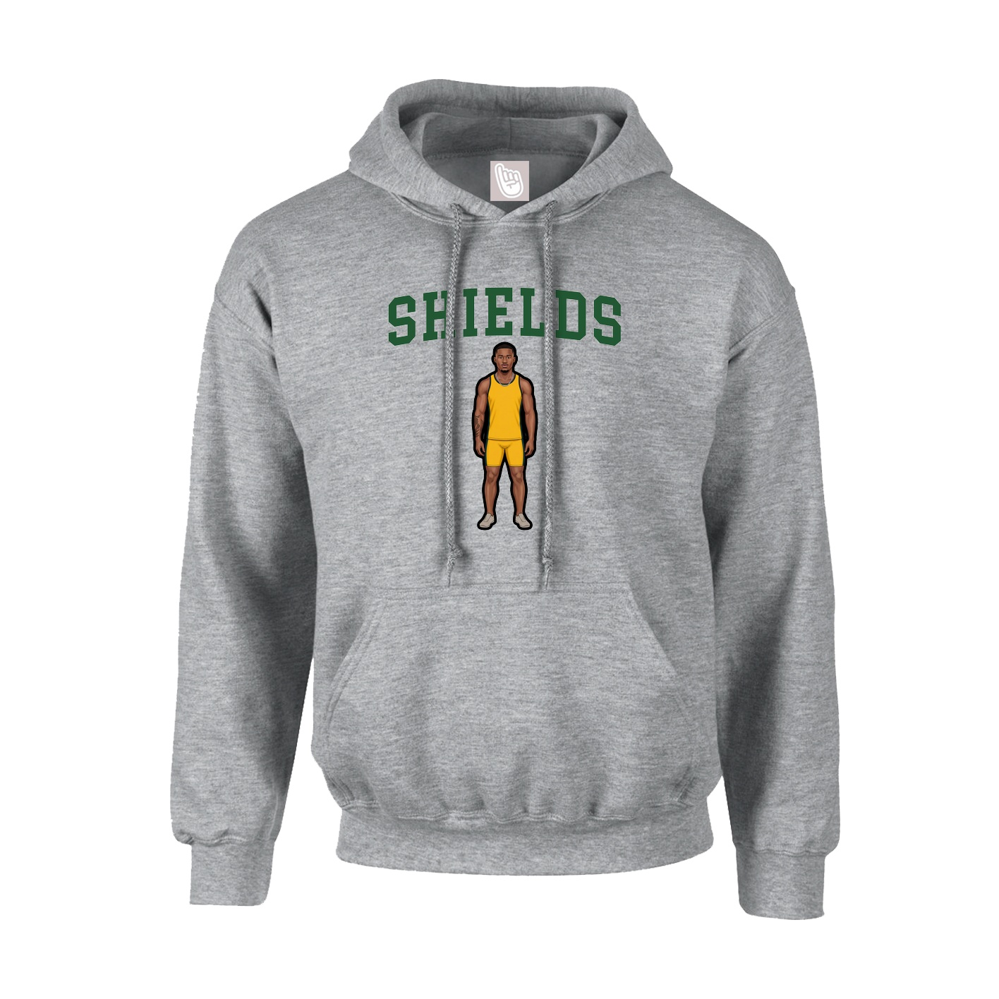 Hoodie — Shirsey in Grey