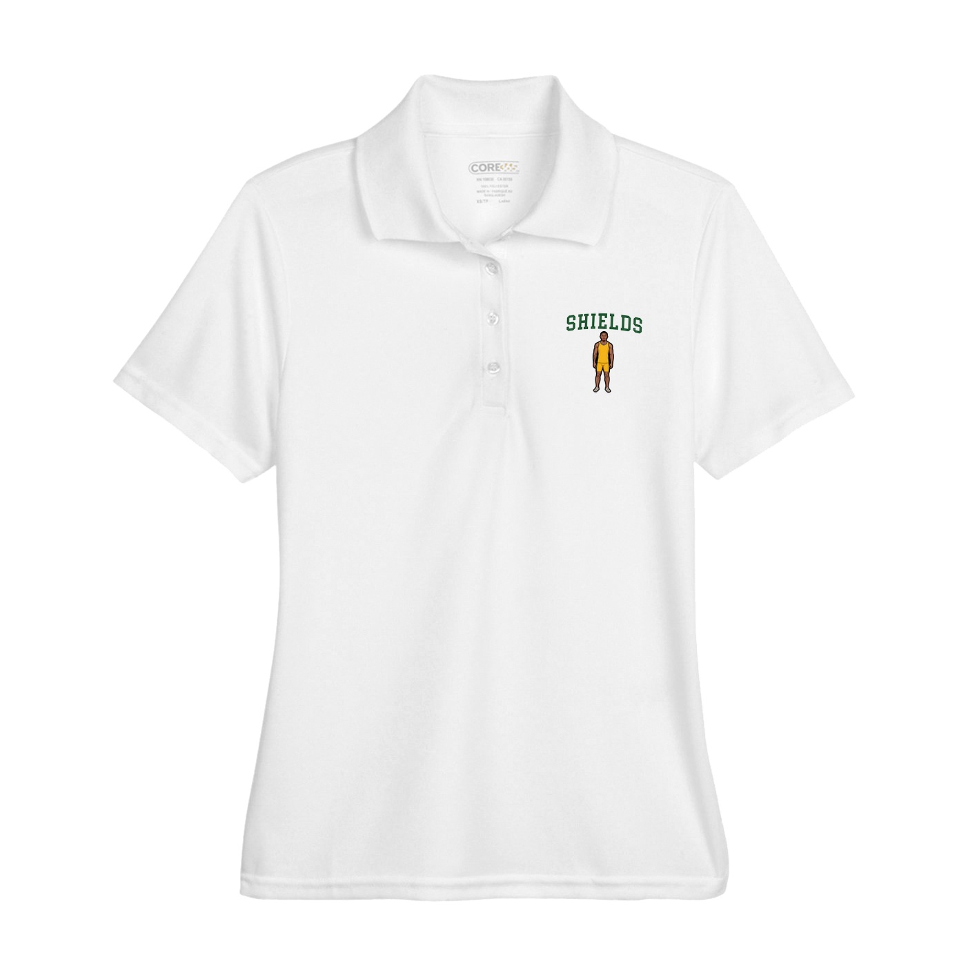 Womens Performance Polo — Shirsey in White