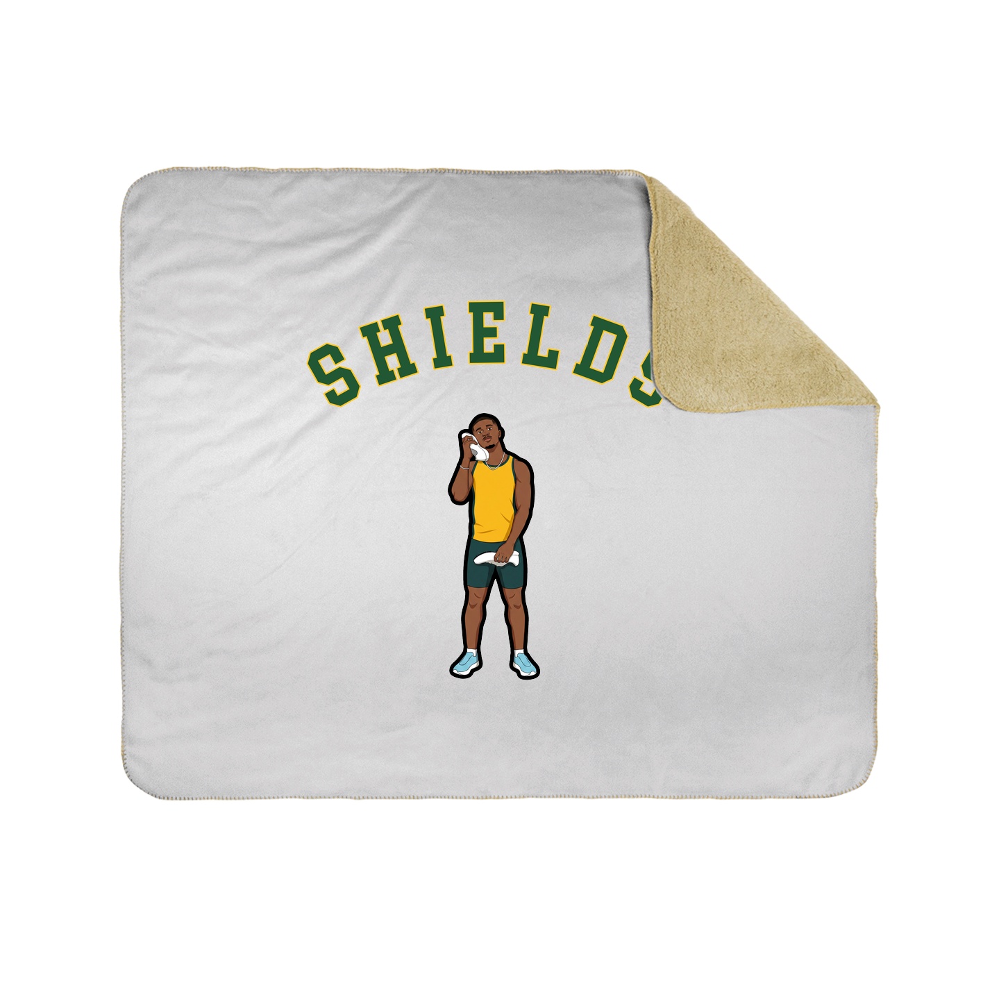 Throw Blanket — Shirsey Arch in White