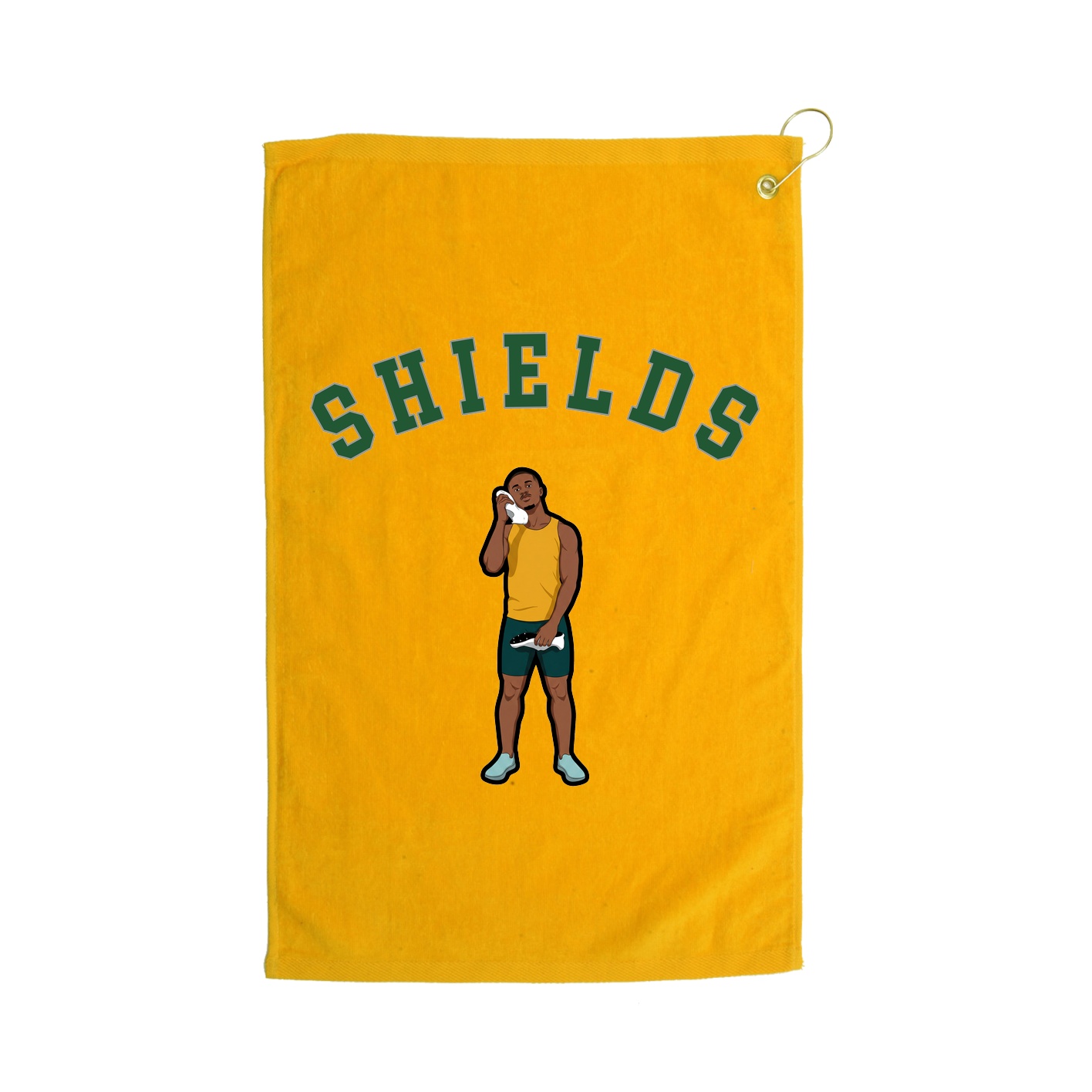 Golf Towel — Shirsey Arch in Gold