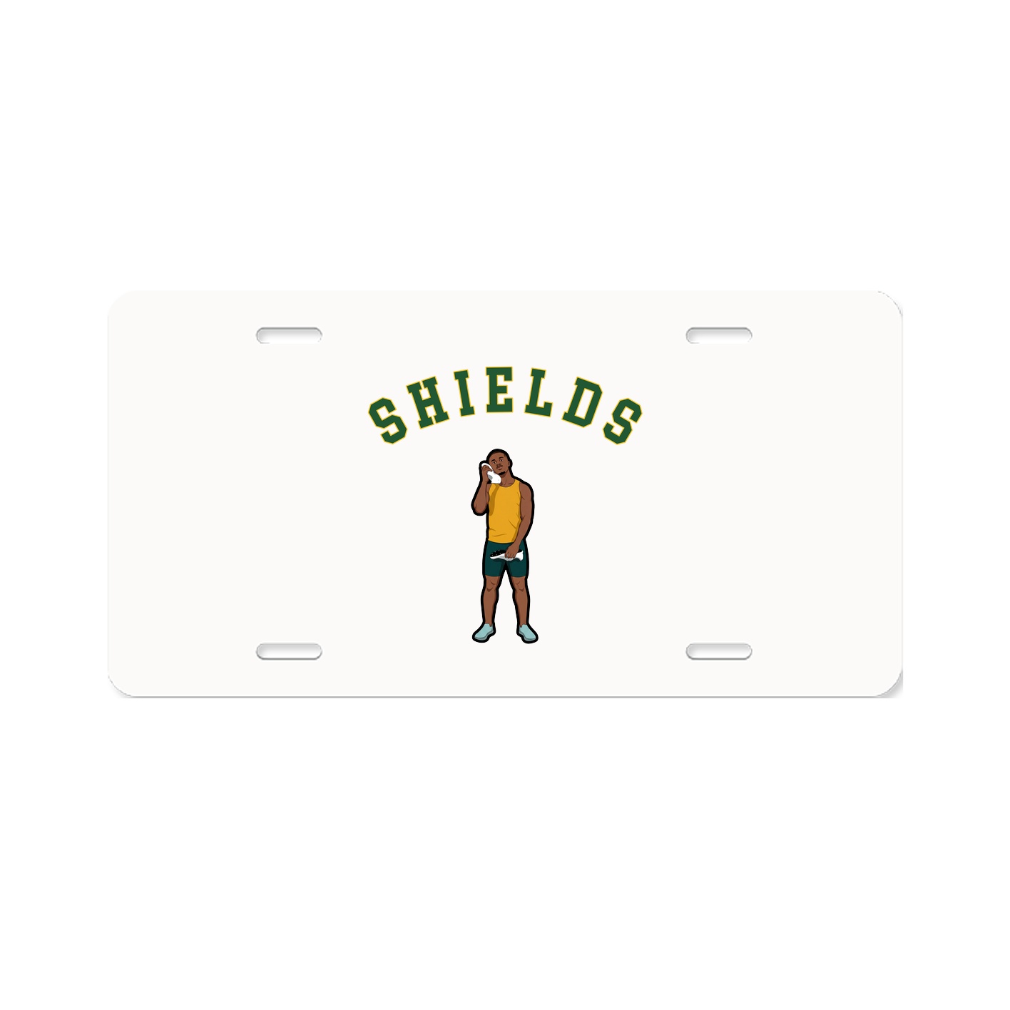 License Plate — Shirsey Arch in Classic