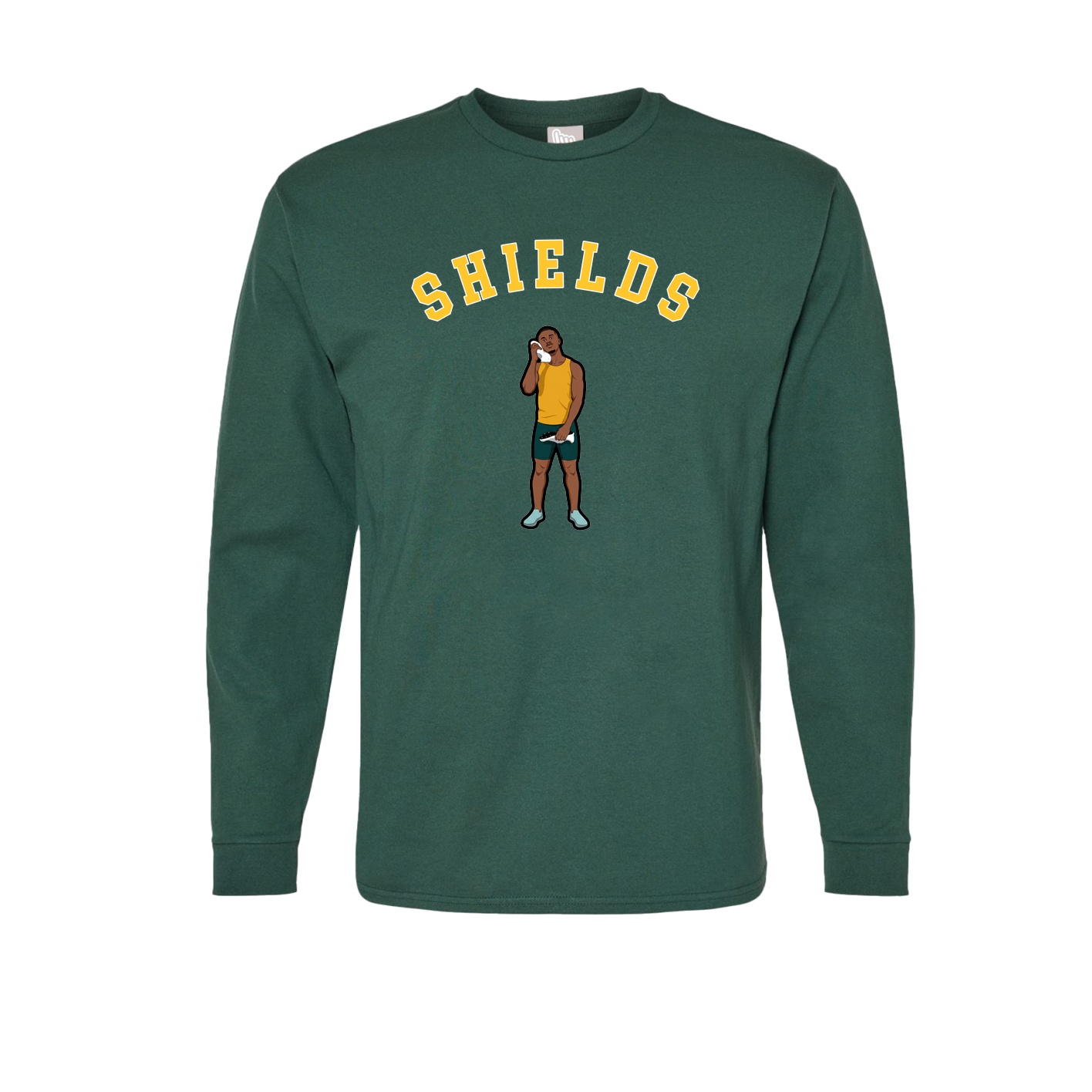 Long Sleeve Tee — Shirsey Arch in Green
