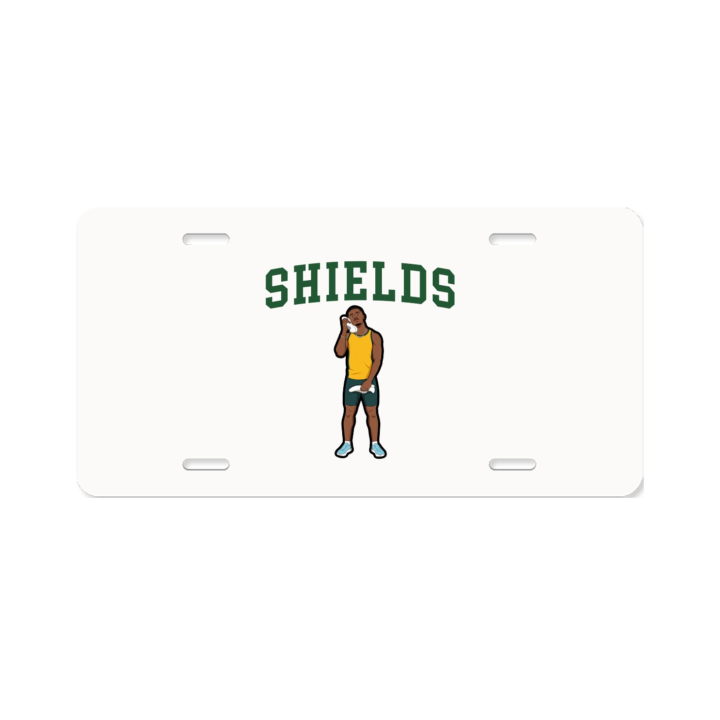 License Plate — Shirsey in Classic