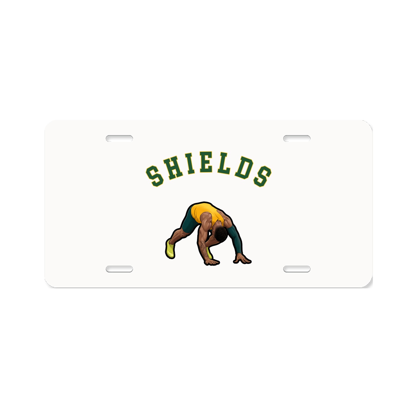 License Plate — Shirsey Arch in Classic