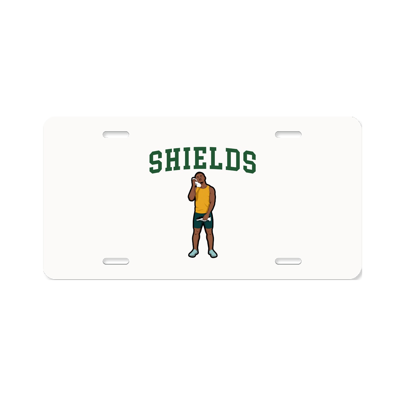 License Plate — Shirsey in Classic
