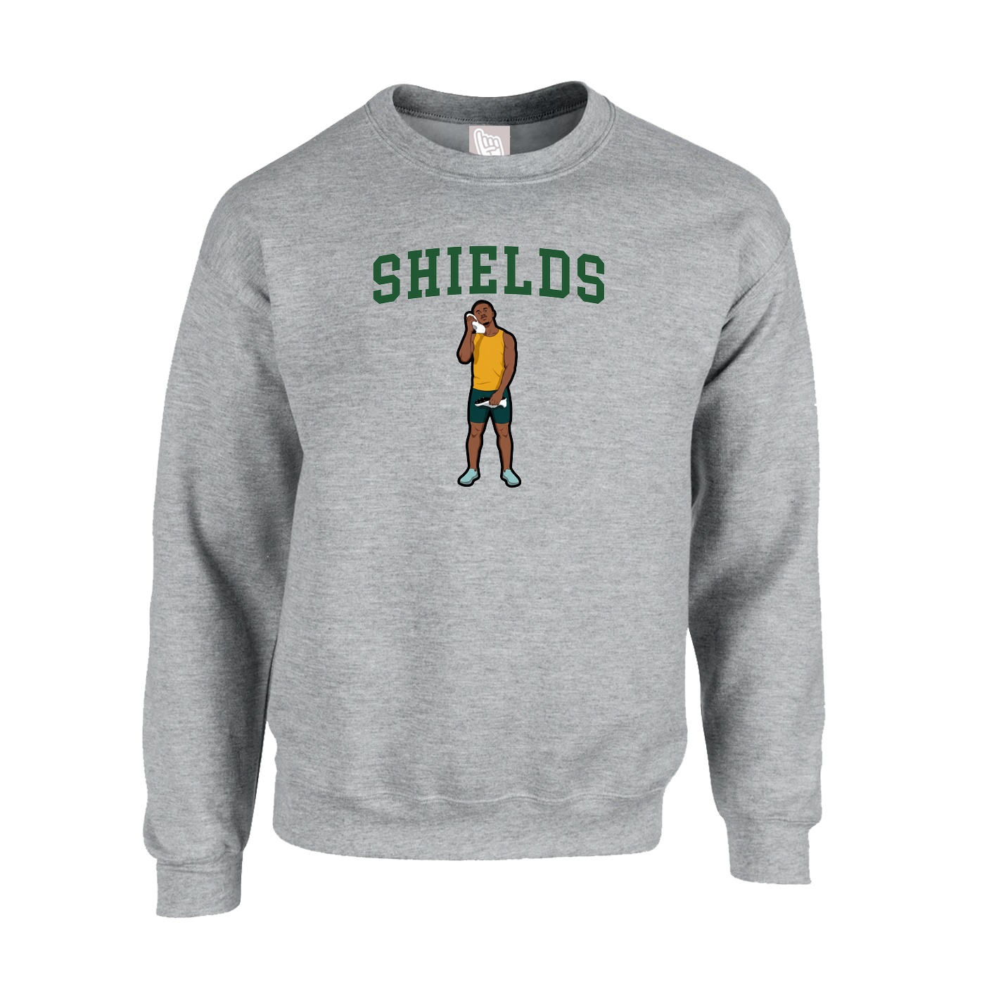 Fleece Crew — Shirsey in Grey