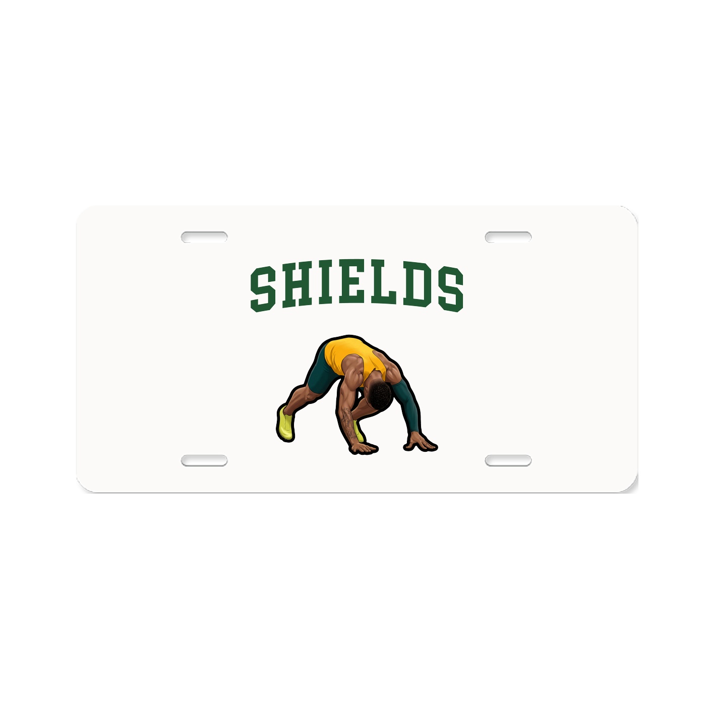 License Plate — Shirsey in Classic
