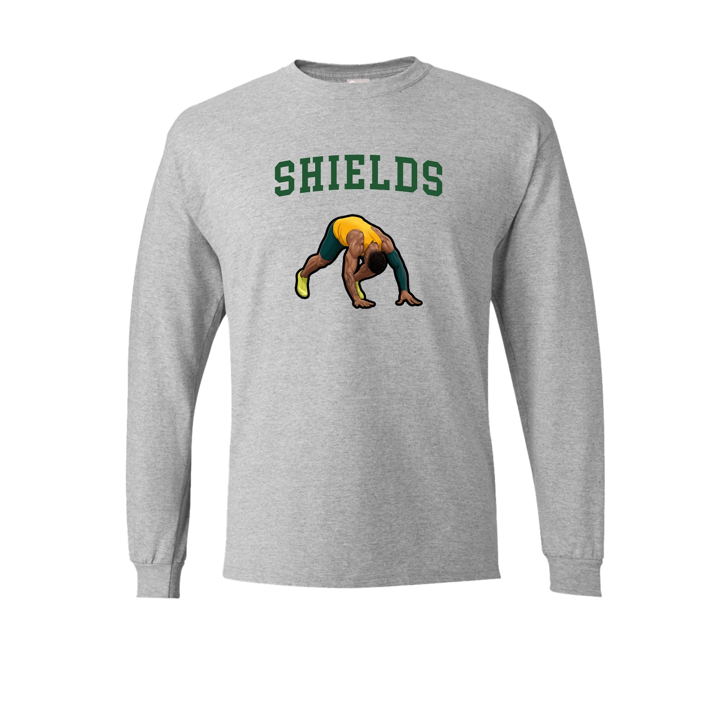 Long Sleeve Tee — Shirsey in Grey