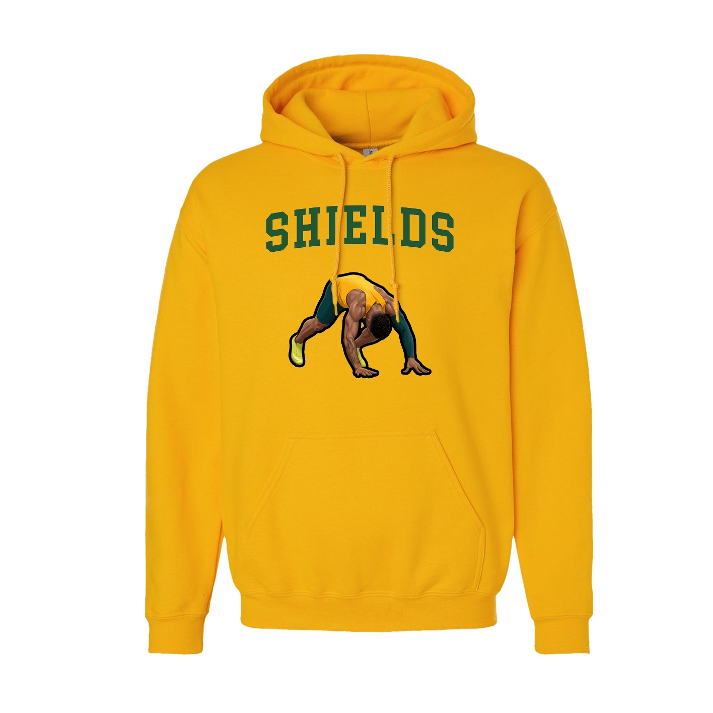 Youth Hoodie — Shirsey in Gold