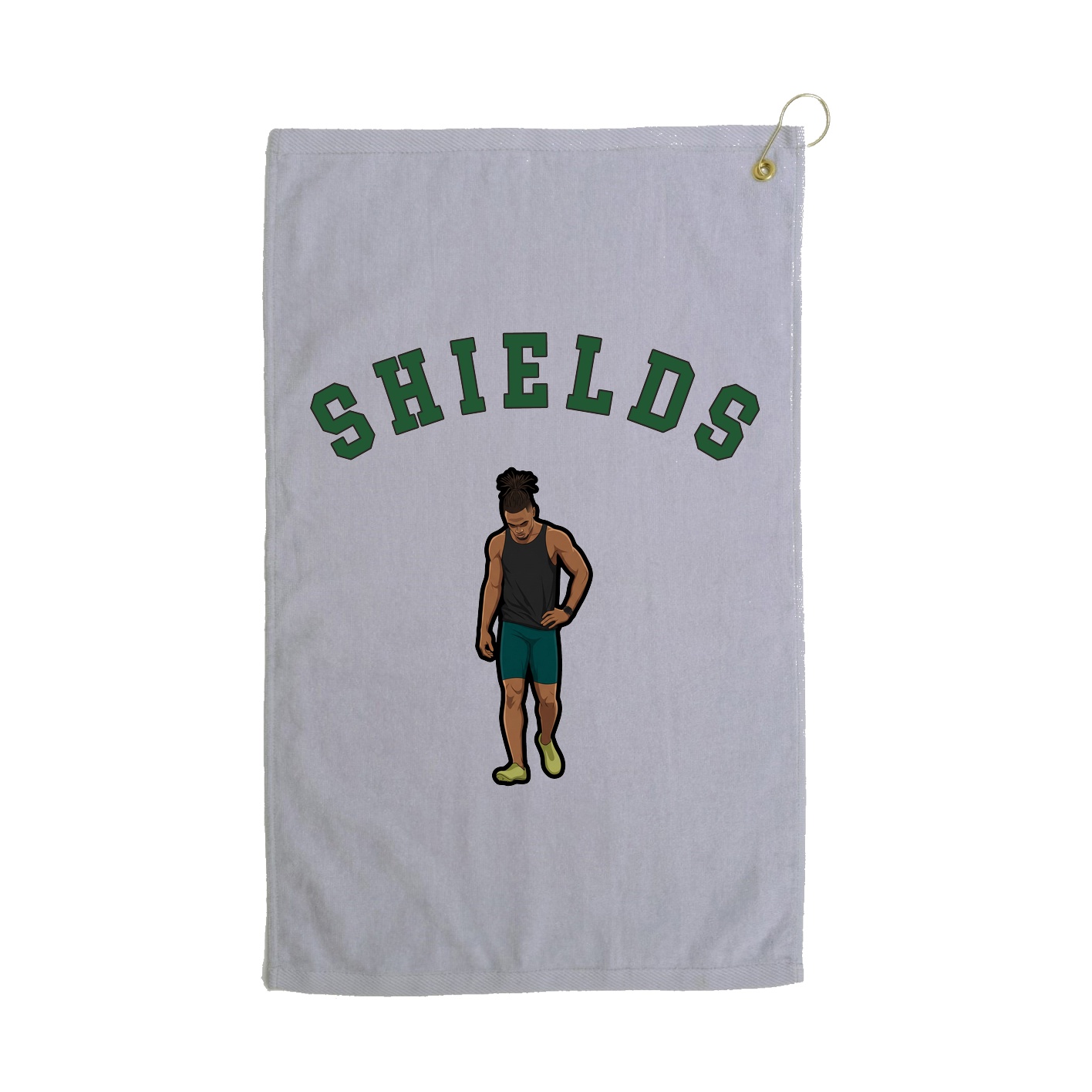 Golf Towel — Shirsey Arch in Grey