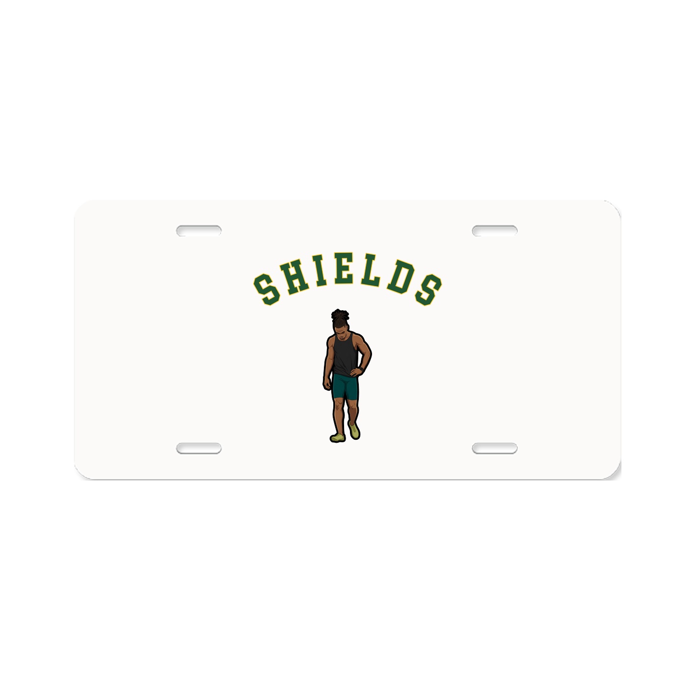 License Plate — Shirsey Arch in Classic