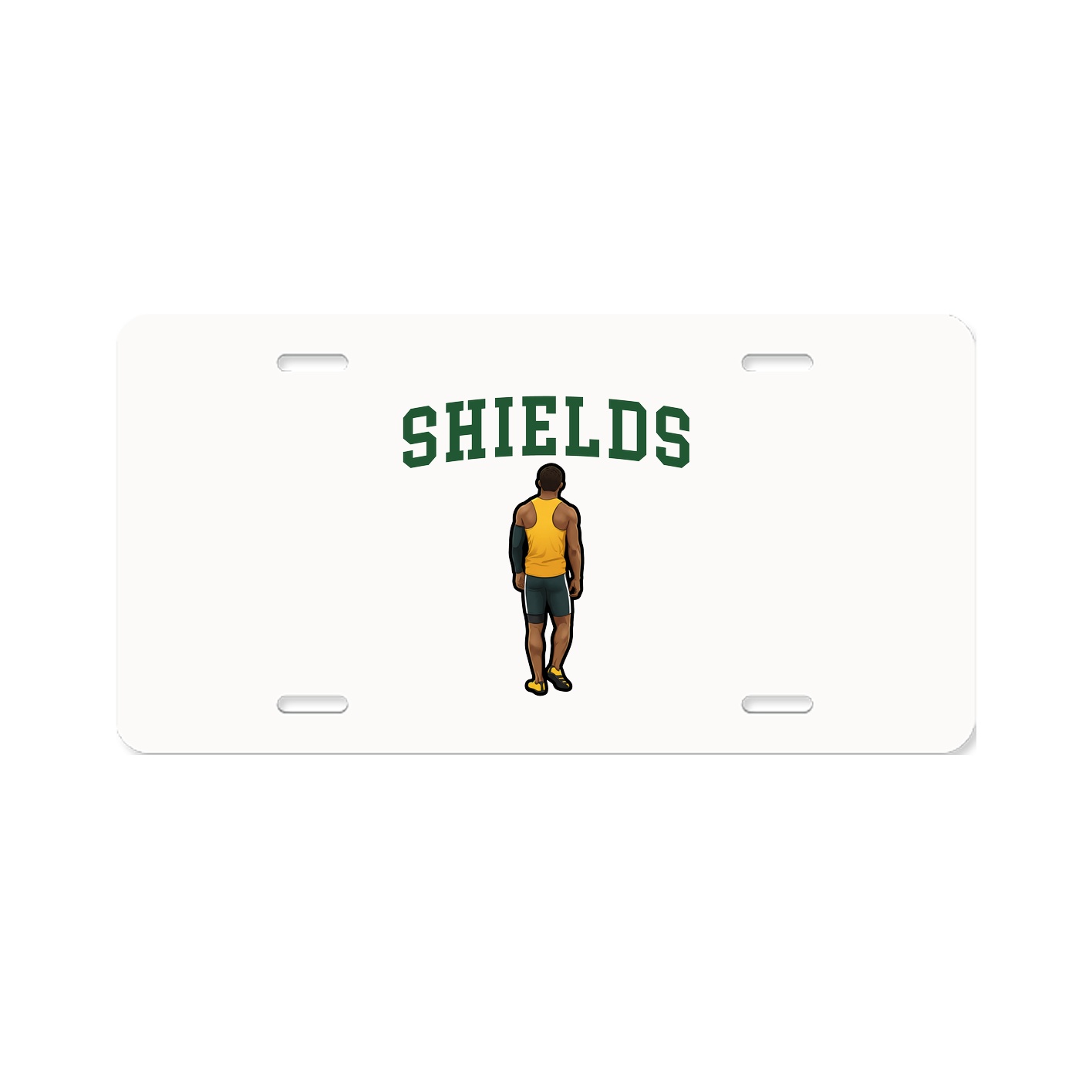 License Plate — Shirsey in Classic