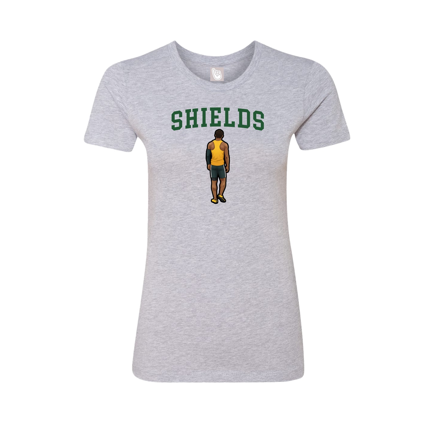 Fitted Women's Tee — Shirsey in Grey