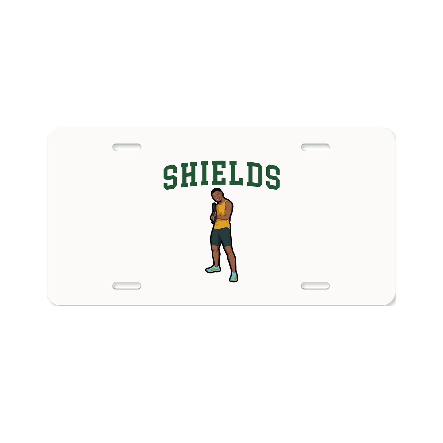 License Plate — Shirsey in Classic
