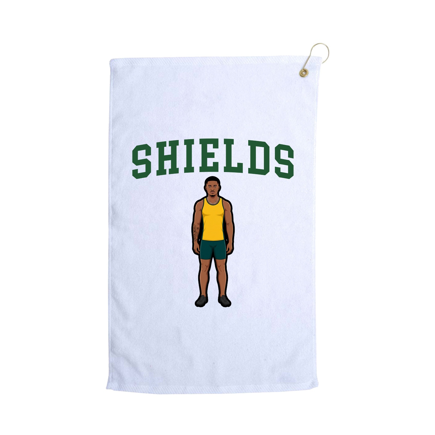 Golf Towel — Shirsey in White