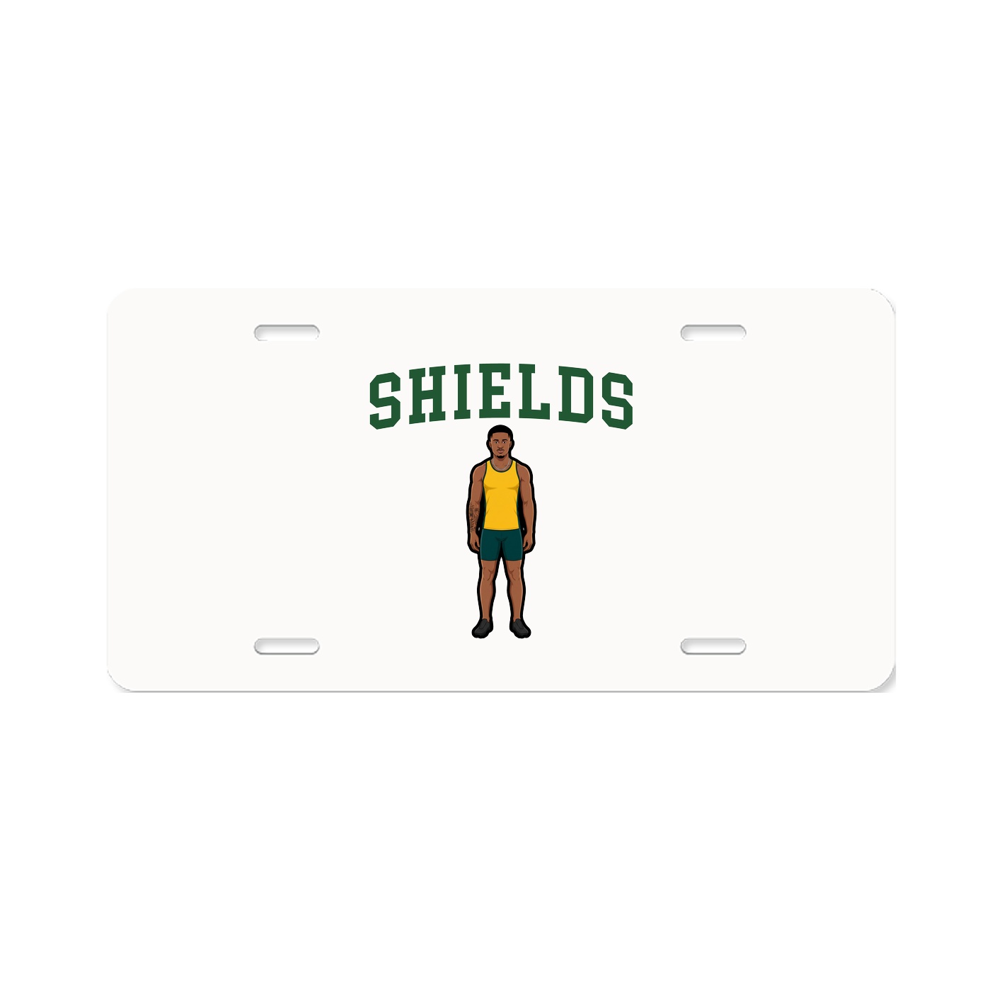 License Plate — Shirsey in Classic
