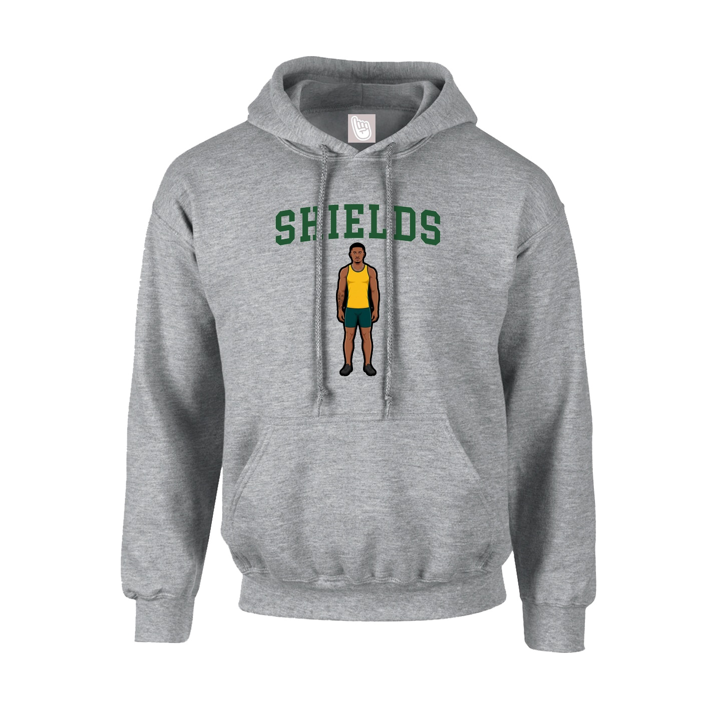 Hoodie — Shirsey in Grey