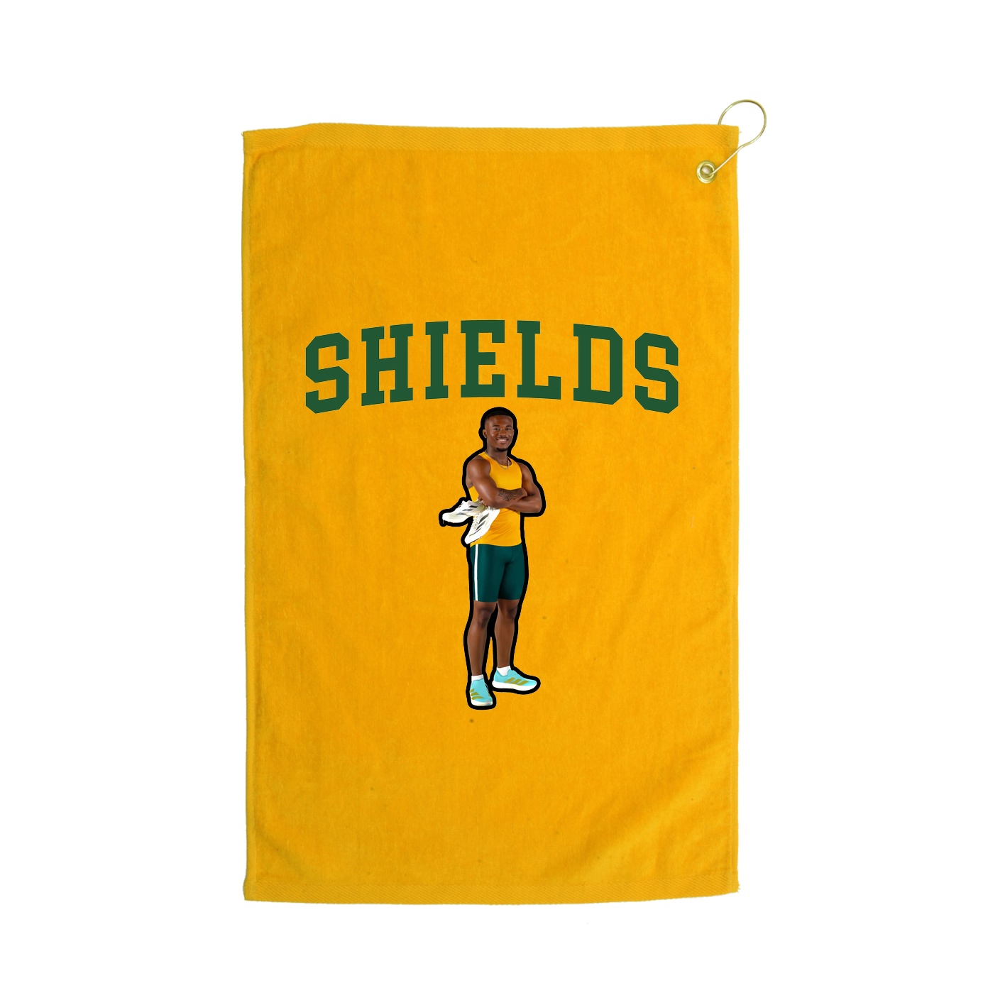 Golf Towel — Shirsey in Gold