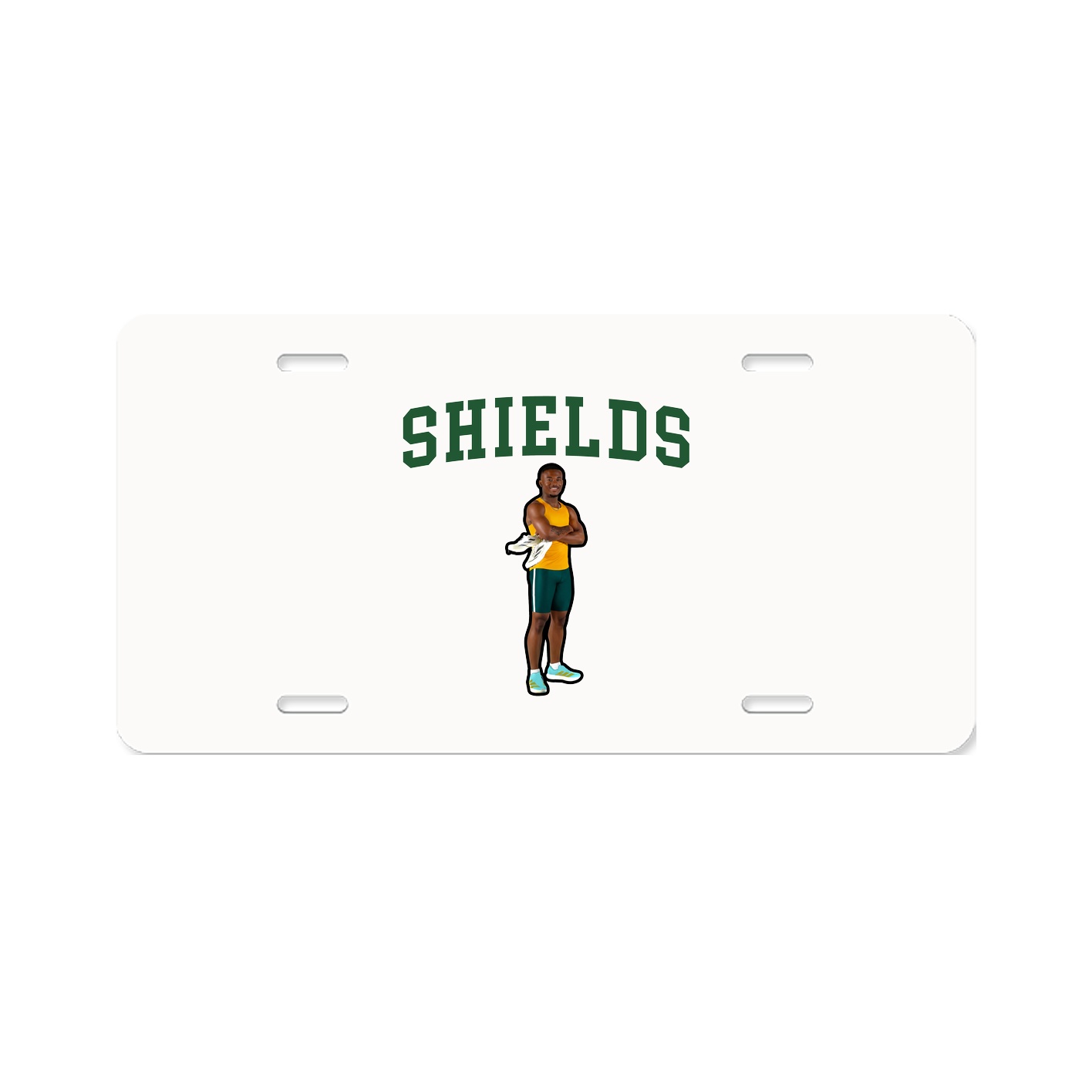 License Plate — Shirsey in Classic