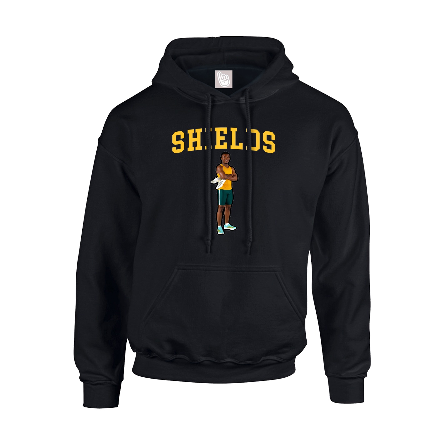Youth Hoodie — Shirsey in Black