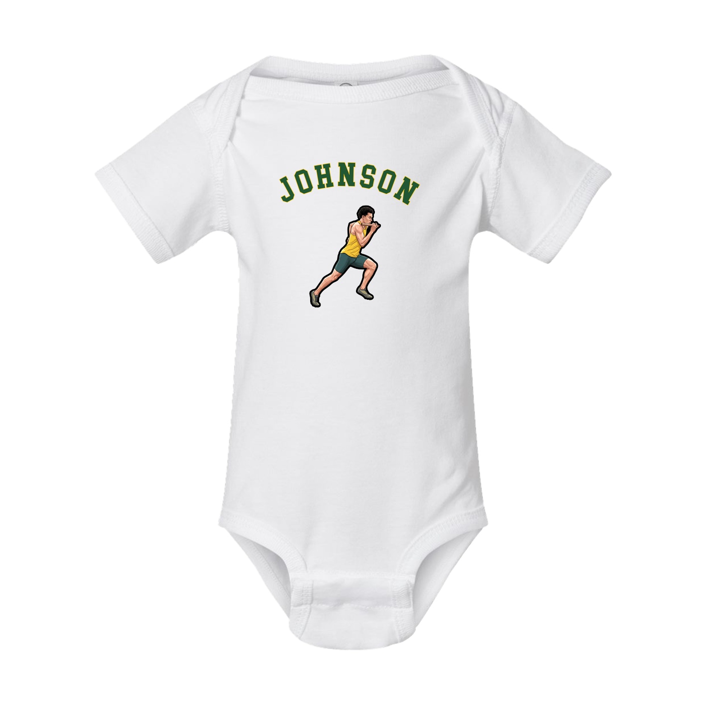 Baby Onesie — Shirsey Arch in White