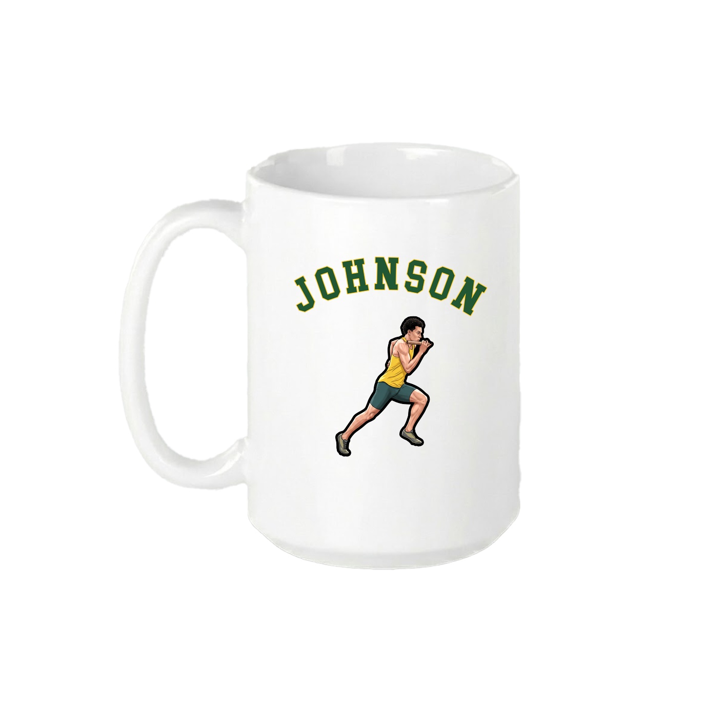 15oz Coffee Mug — Shirsey Arch in White