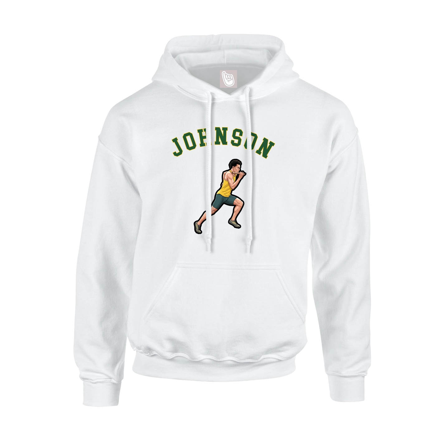 Hoodie — Shirsey Arch in White