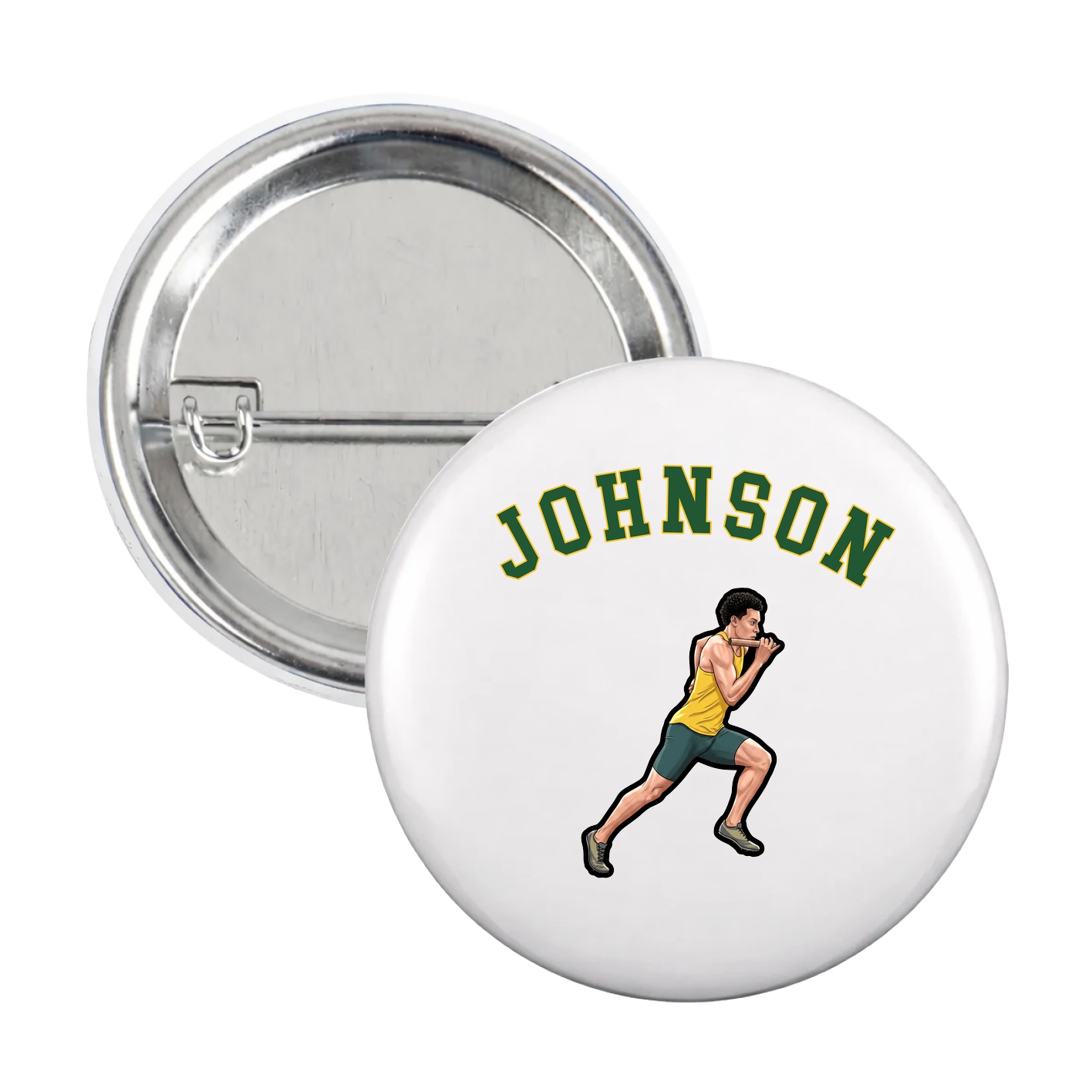 Game Day Button — Shirsey Arch in White