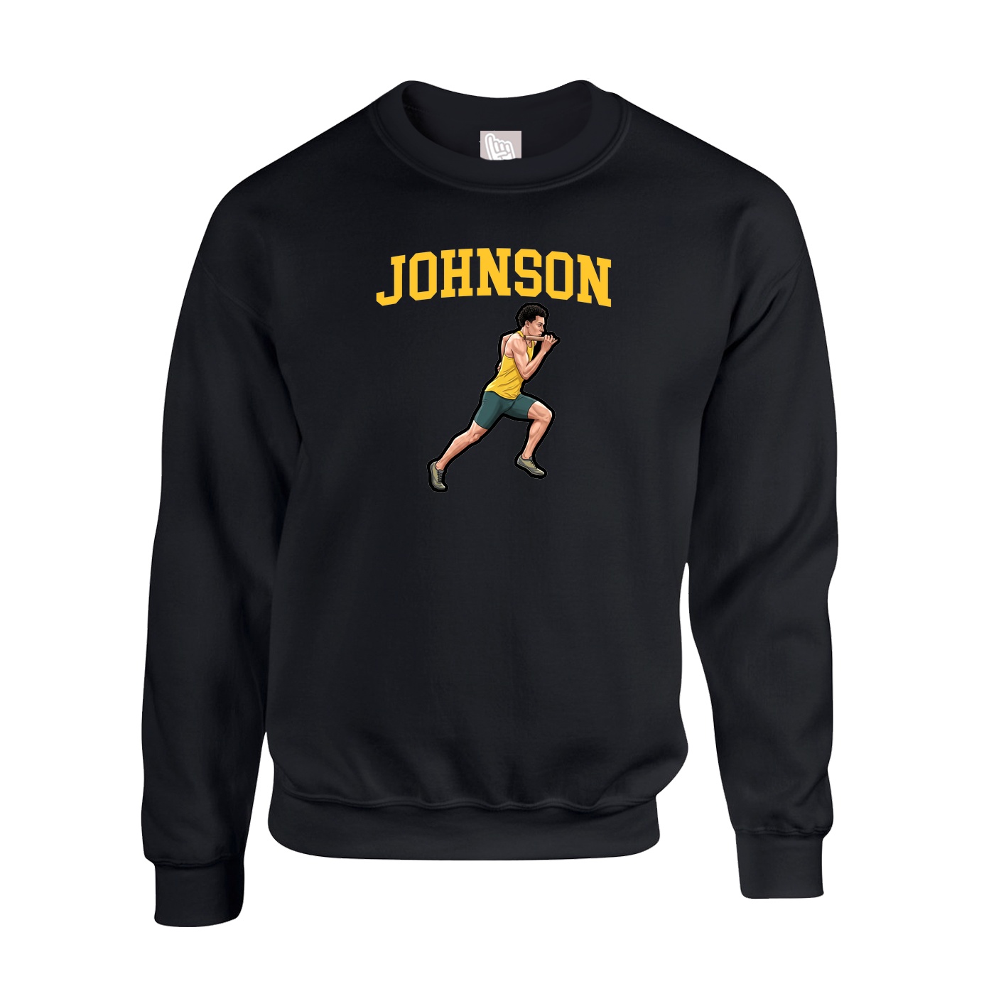 Fleece Crew — Shirsey in Black