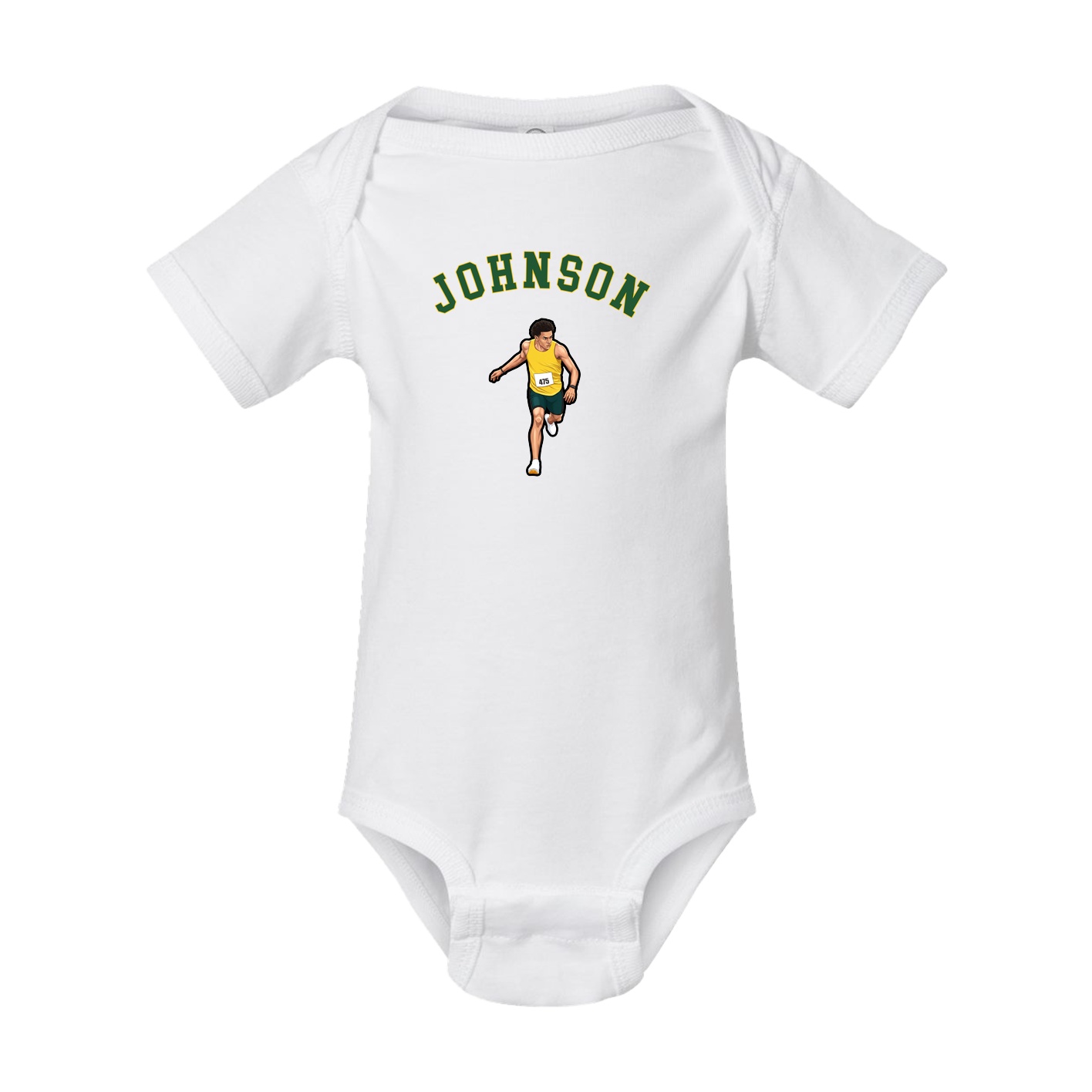 Baby Onesie — Shirsey Arch in White