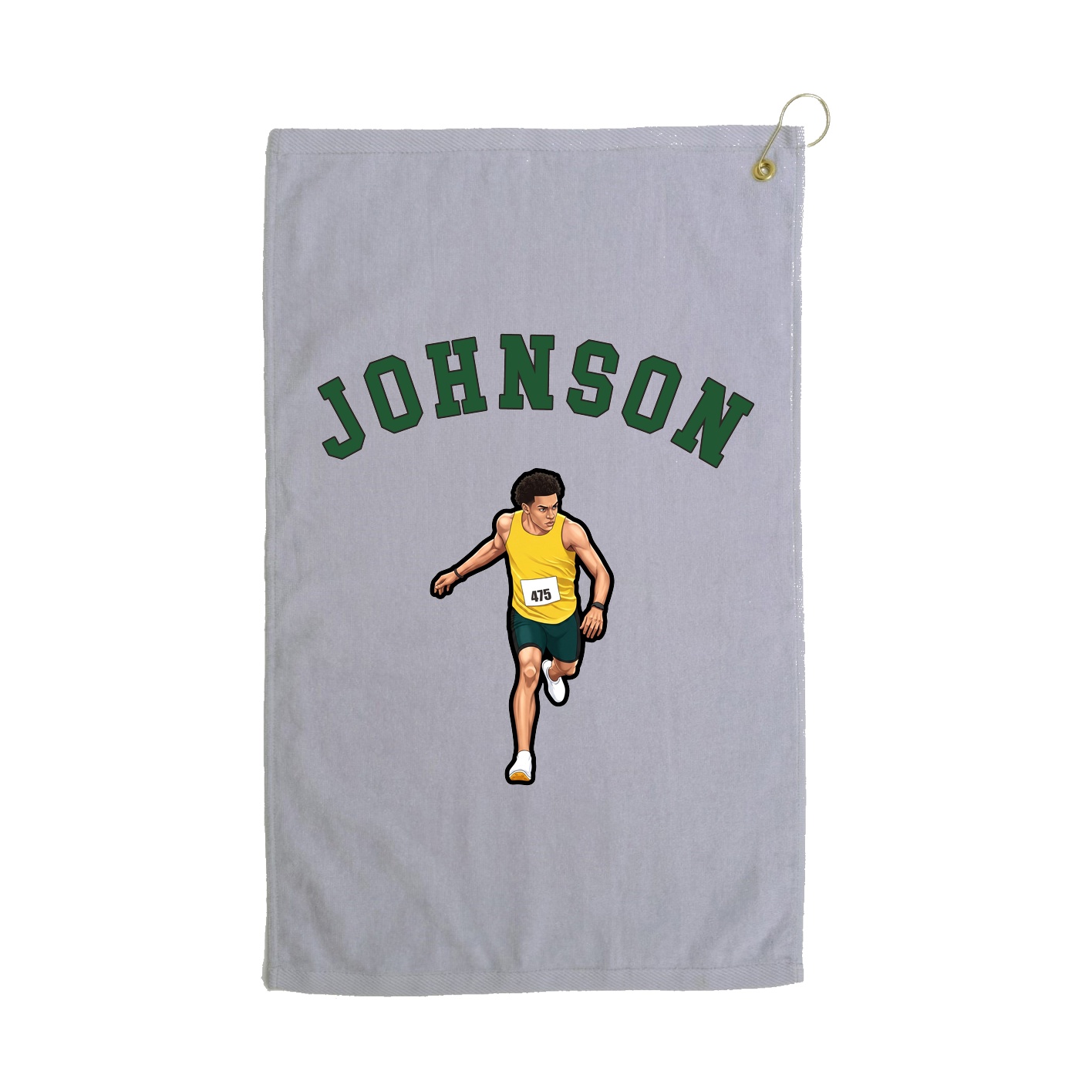 Golf Towel — Shirsey Arch in Grey